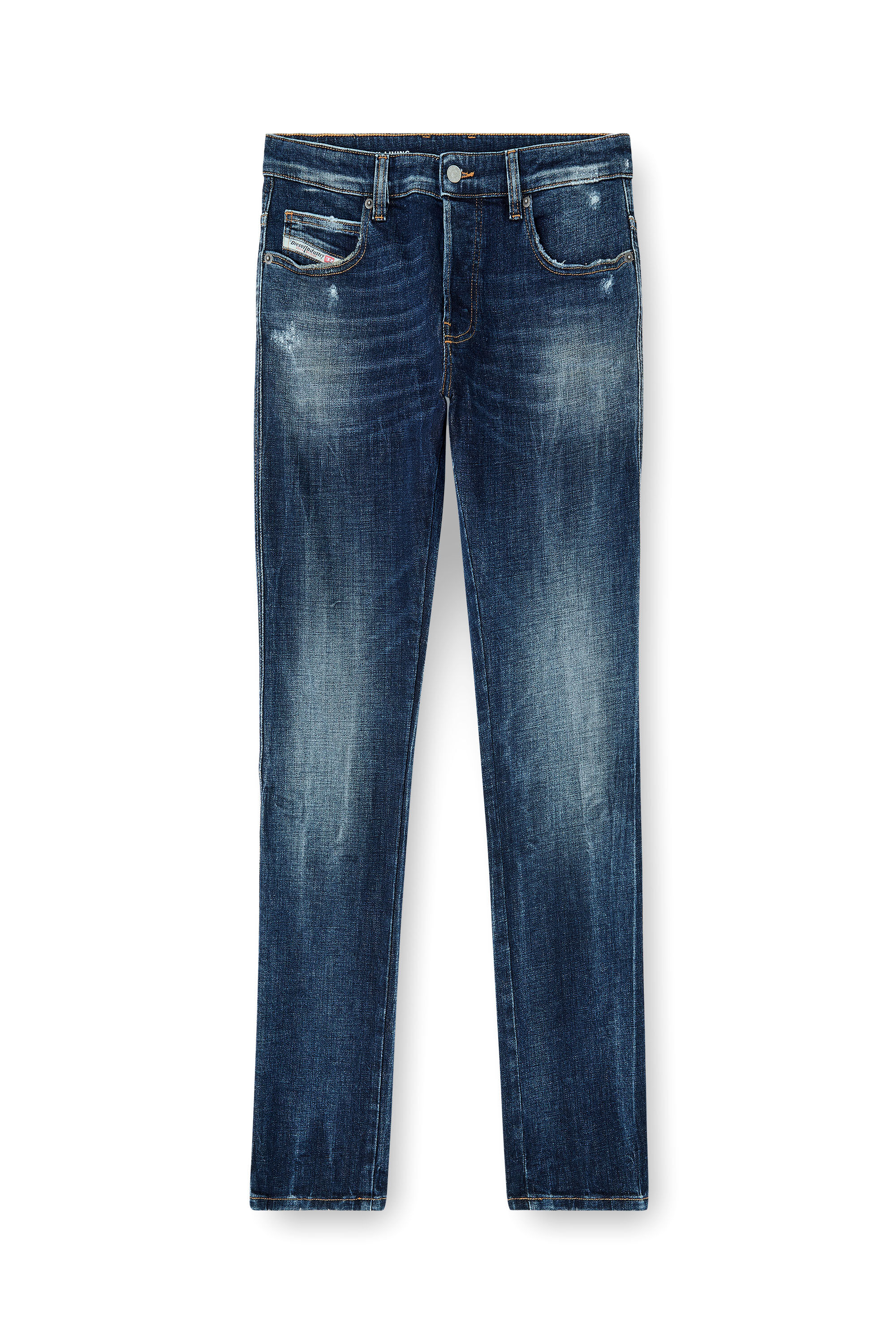 Diesel - Man's Slim Jeans 1993 D-Vyl 0ADBN, Dark Blue - 6