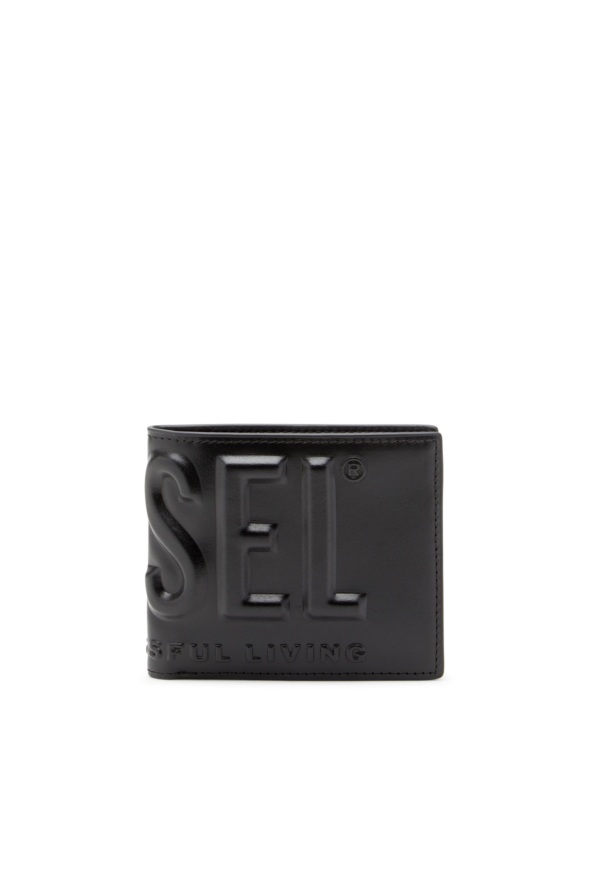 Diesel - DSL 3D BI FOLD COIN S, Black - Image 1