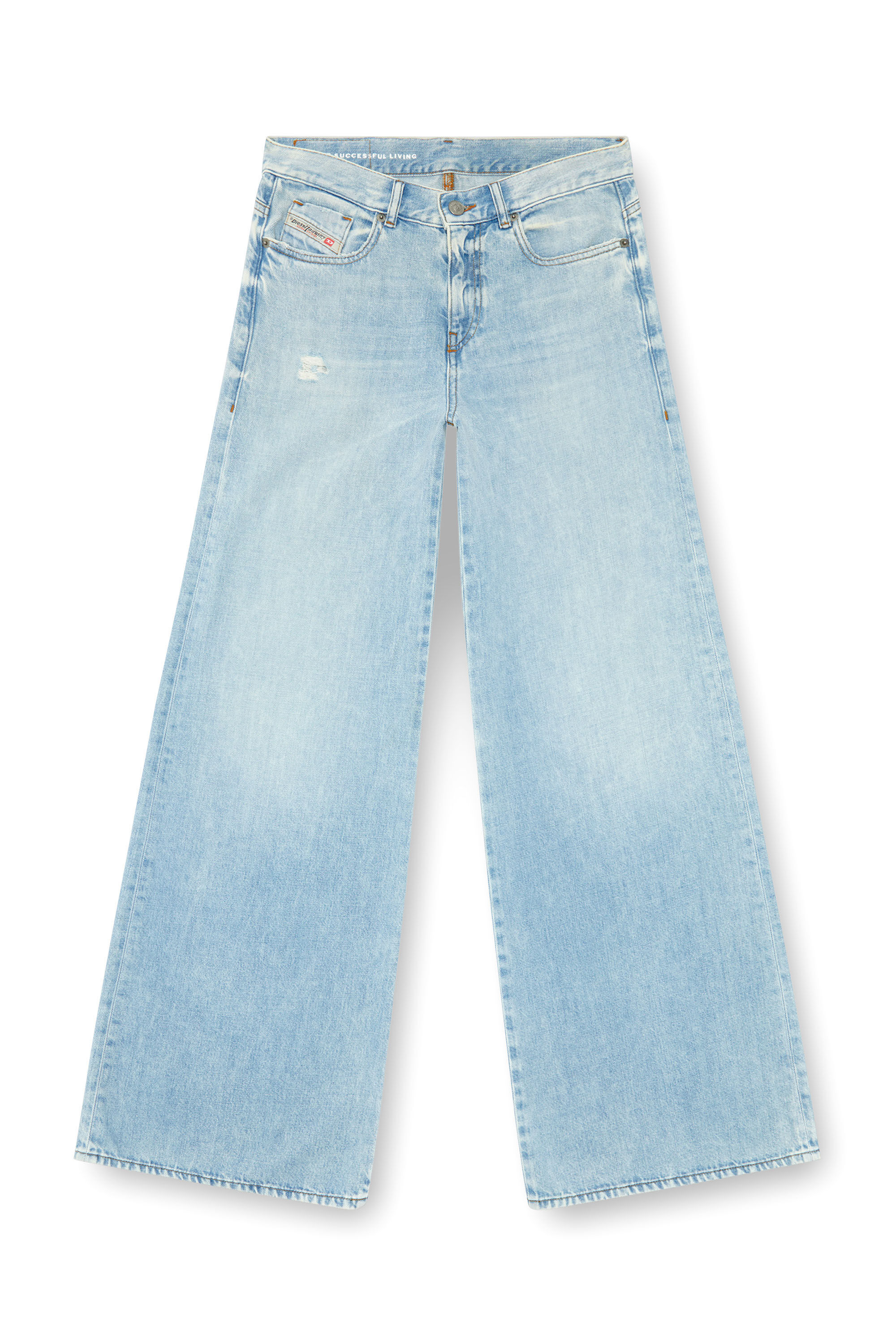 Diesel - Woman's Bootcut and Flare Jeans 1978 D-Akemi 068MQ, Light Blue - 2