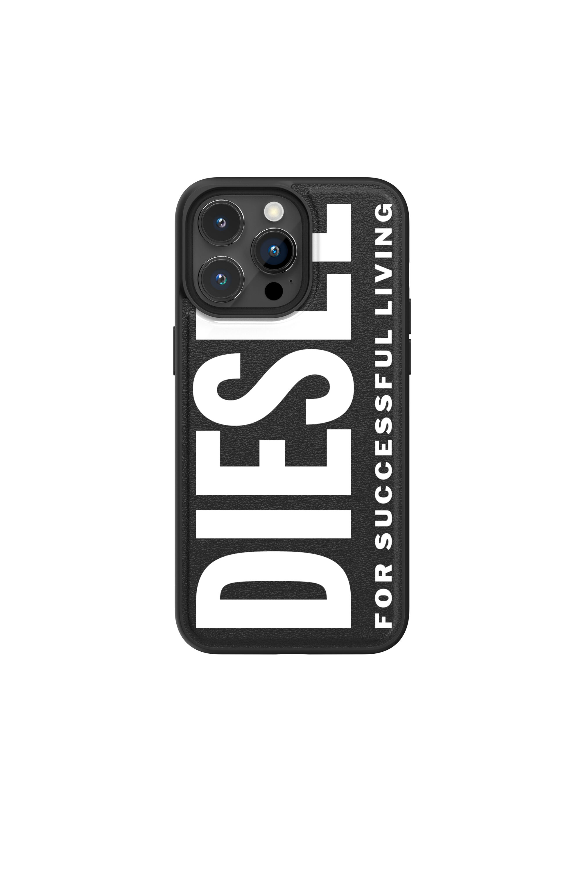 Diesel - 54168 MOULDED CASE, Unisex's Moulded case cover iP15 Pro Max in Black - 2