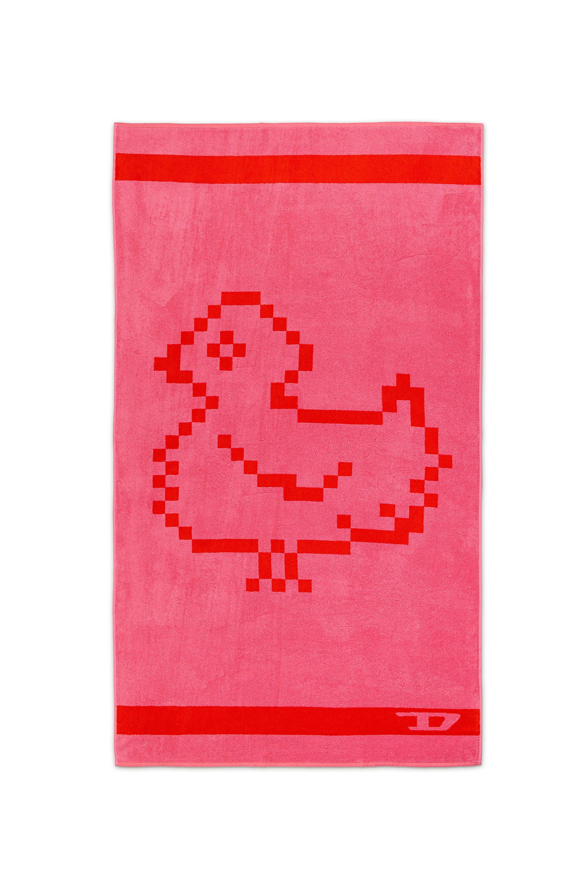 Diesel - 1018133  PIXEL TOYS 1 PINK/RED TOWEL, Unisex's Terry towel 100x180 cm in Red - 1