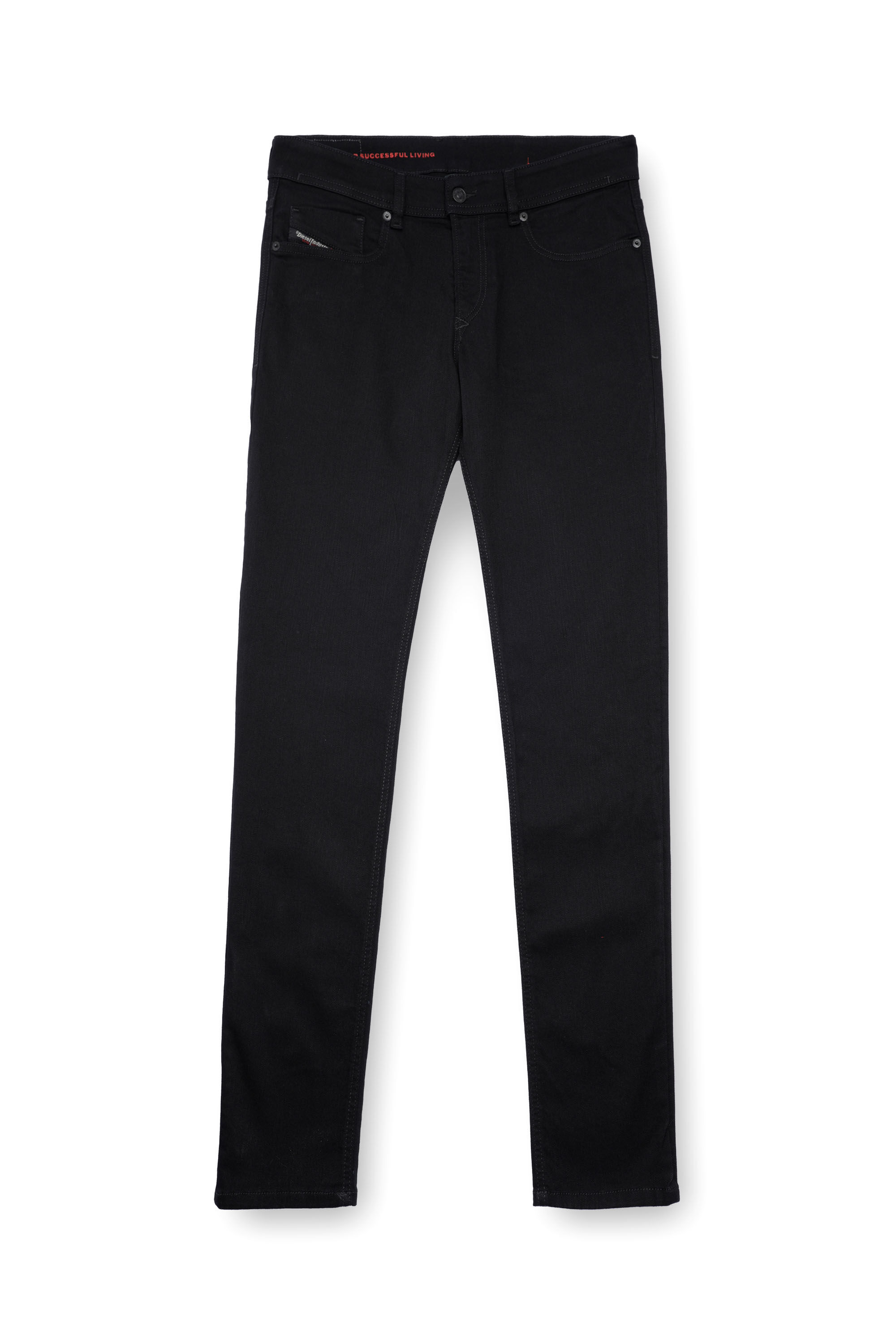 Diesel - Man's Skinny Jeans 1979 Sleenker 09C51, Black/Dark grey - 2