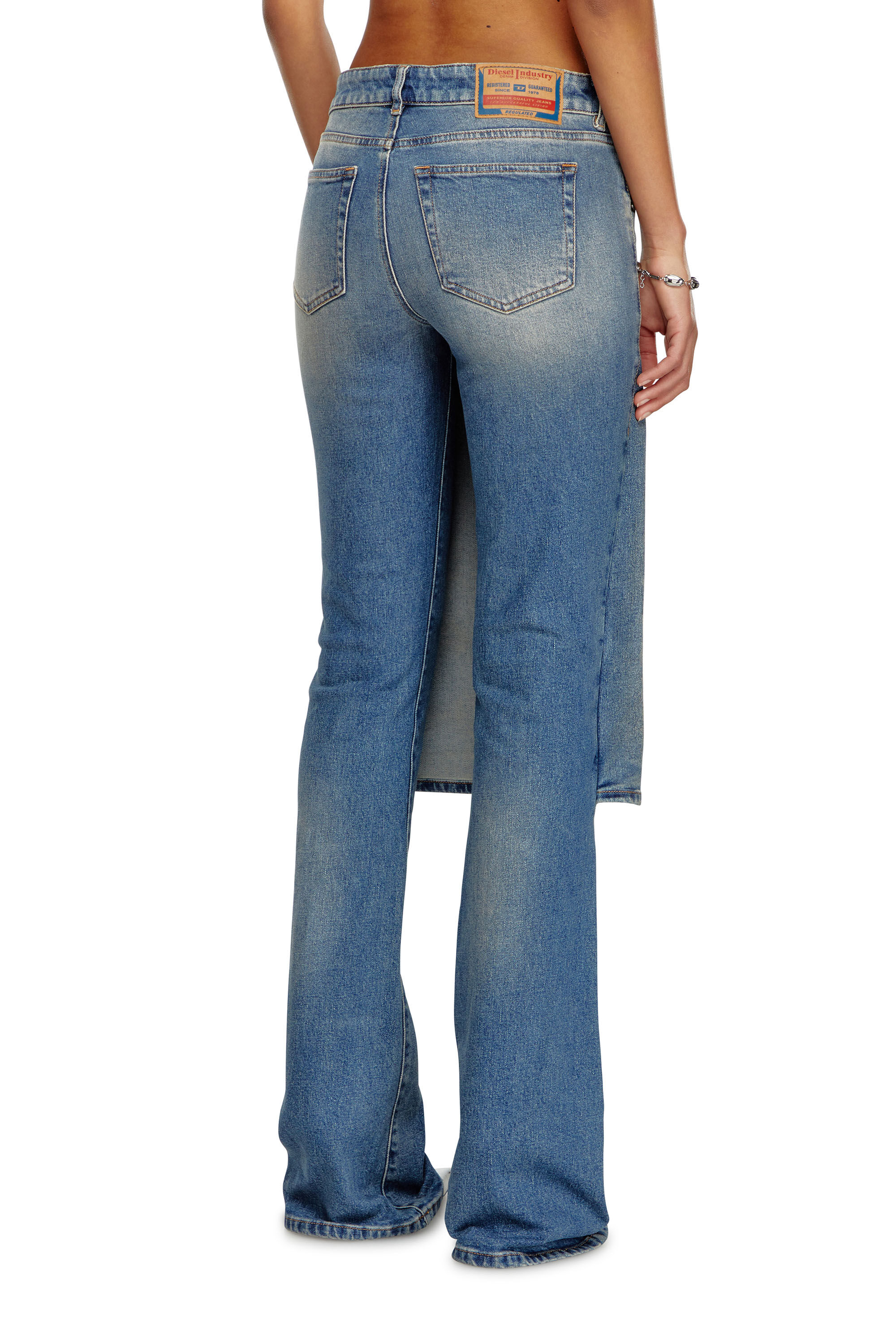 Diesel - Woman's Bootcut and Flare Jeans D-Sel 007X8, Medium blue - 4