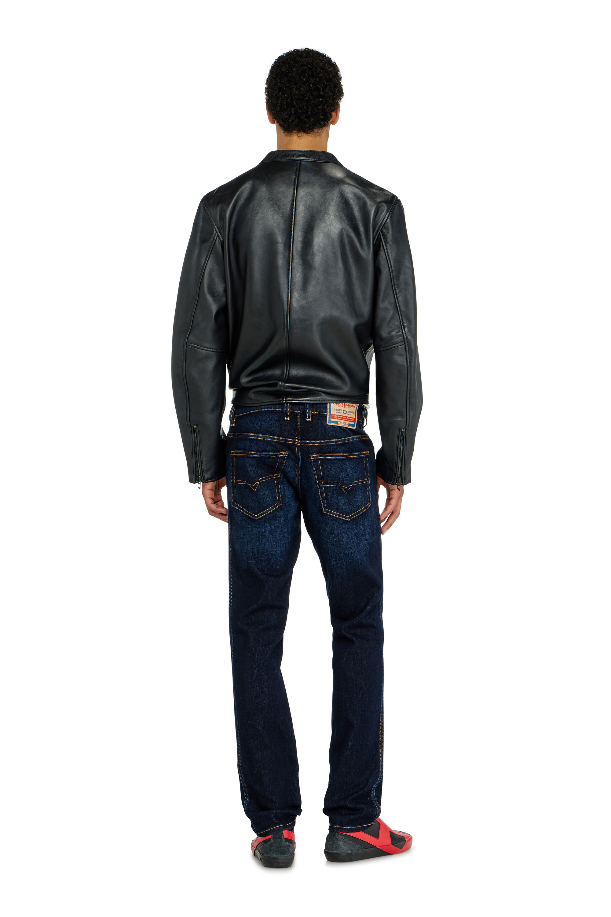 Diesel - Man's Slim Jeans 1993 D-Vyl 09Q15, Dark Blue - 3