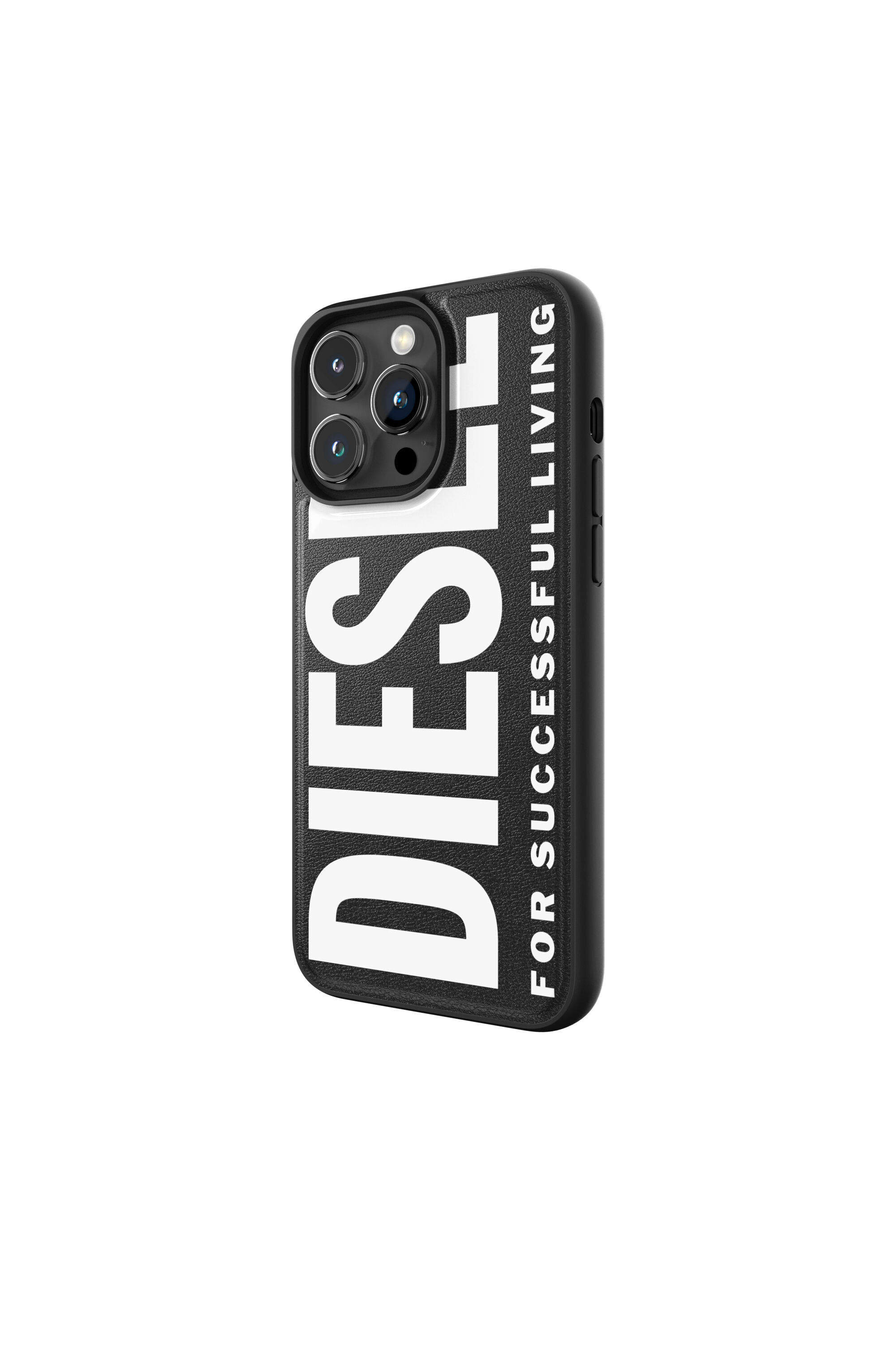 Diesel - 54168 MOULDED CASE, Unisex's Moulded case cover iP15 Pro Max in Black - 4