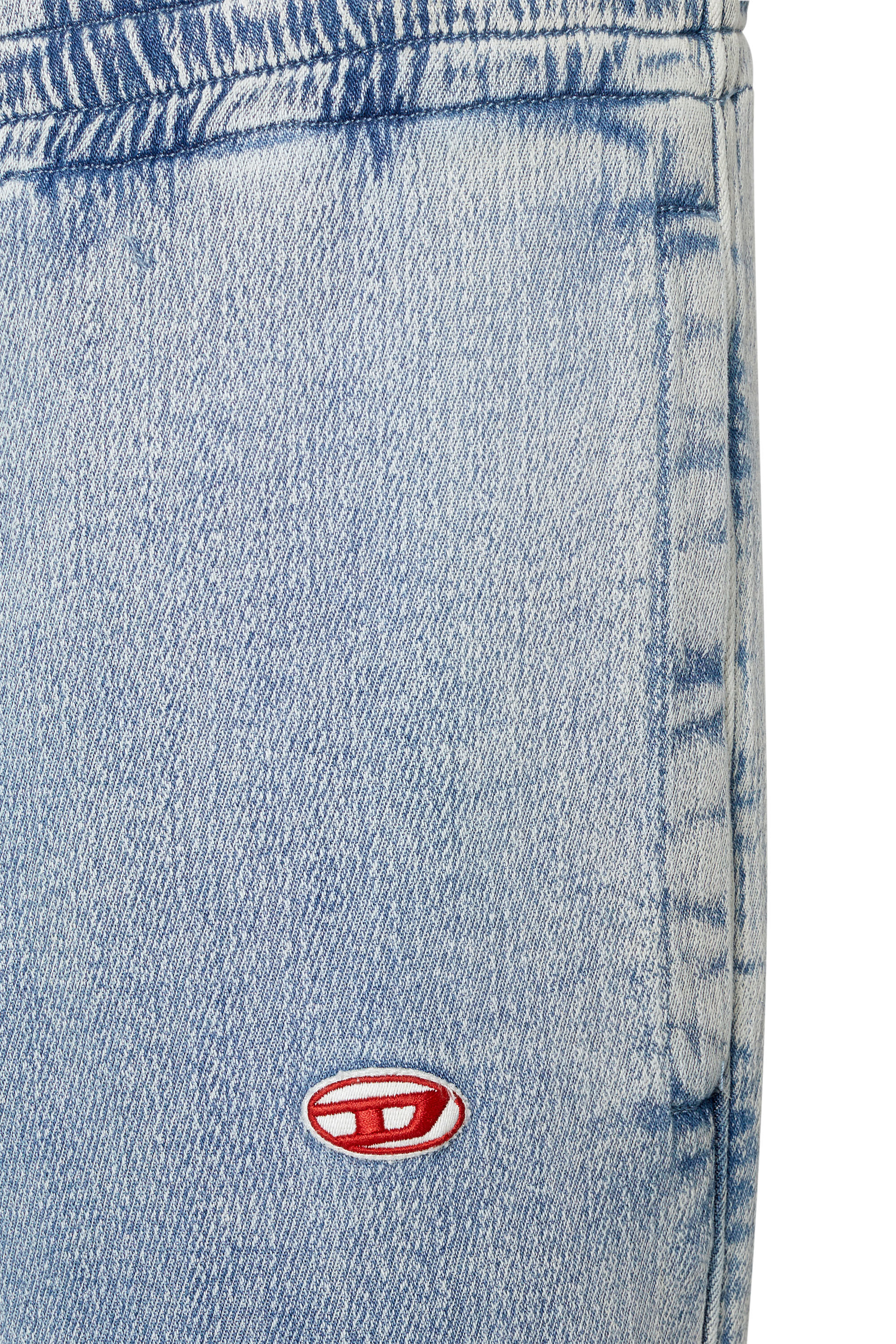 Diesel - Tapered D-Lab Track Denim 09D01, Light Blue - Image 6