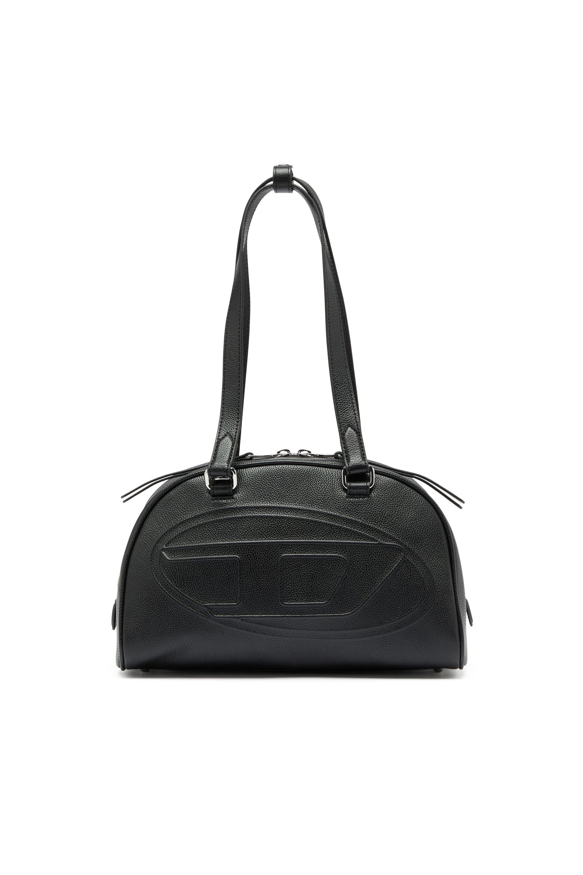 Diesel - 1DR DOME SHOULDER, Unisex's 1DR Dome - Leather Boston bag with embossed logo in null - 1
