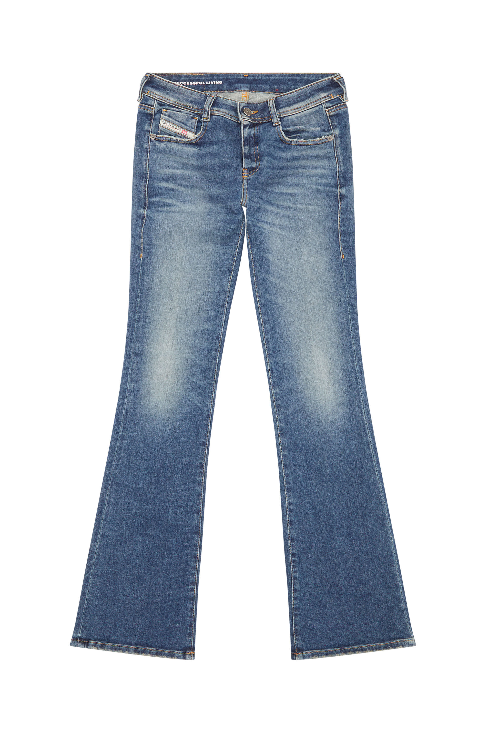 Diesel - Bootcut and Flare Jeans 1969 D-Ebbey 09G71, Dark Blue - Image 2
