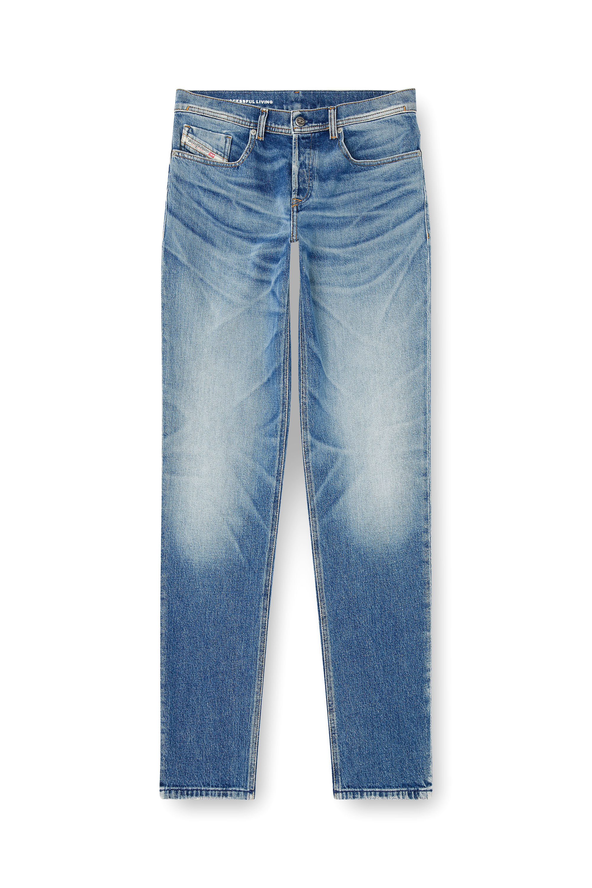 Diesel - Man's Regular Jeans 2023 D-Finitive 09M12, Medium blue - 2