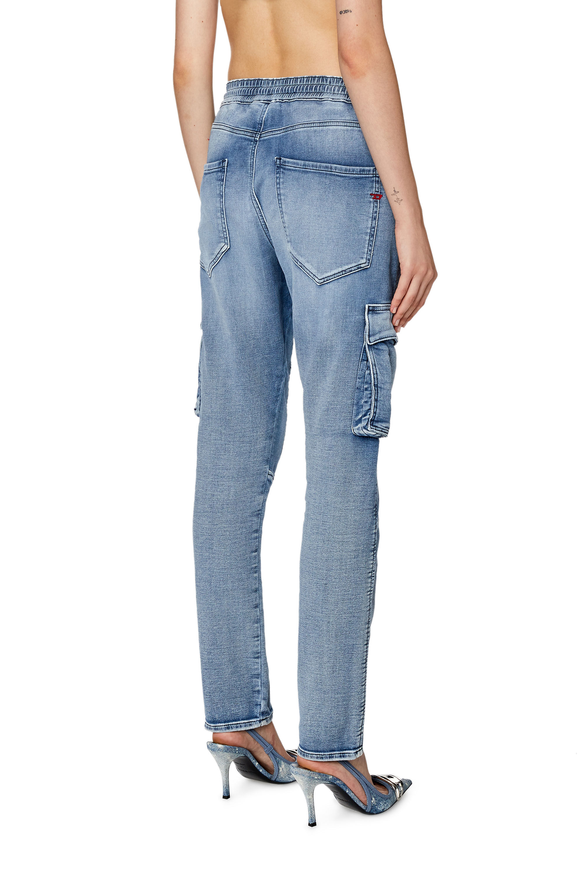Diesel - Slim 2051 D-Ursy Track Denim 068FL, Medium blue - Image 4