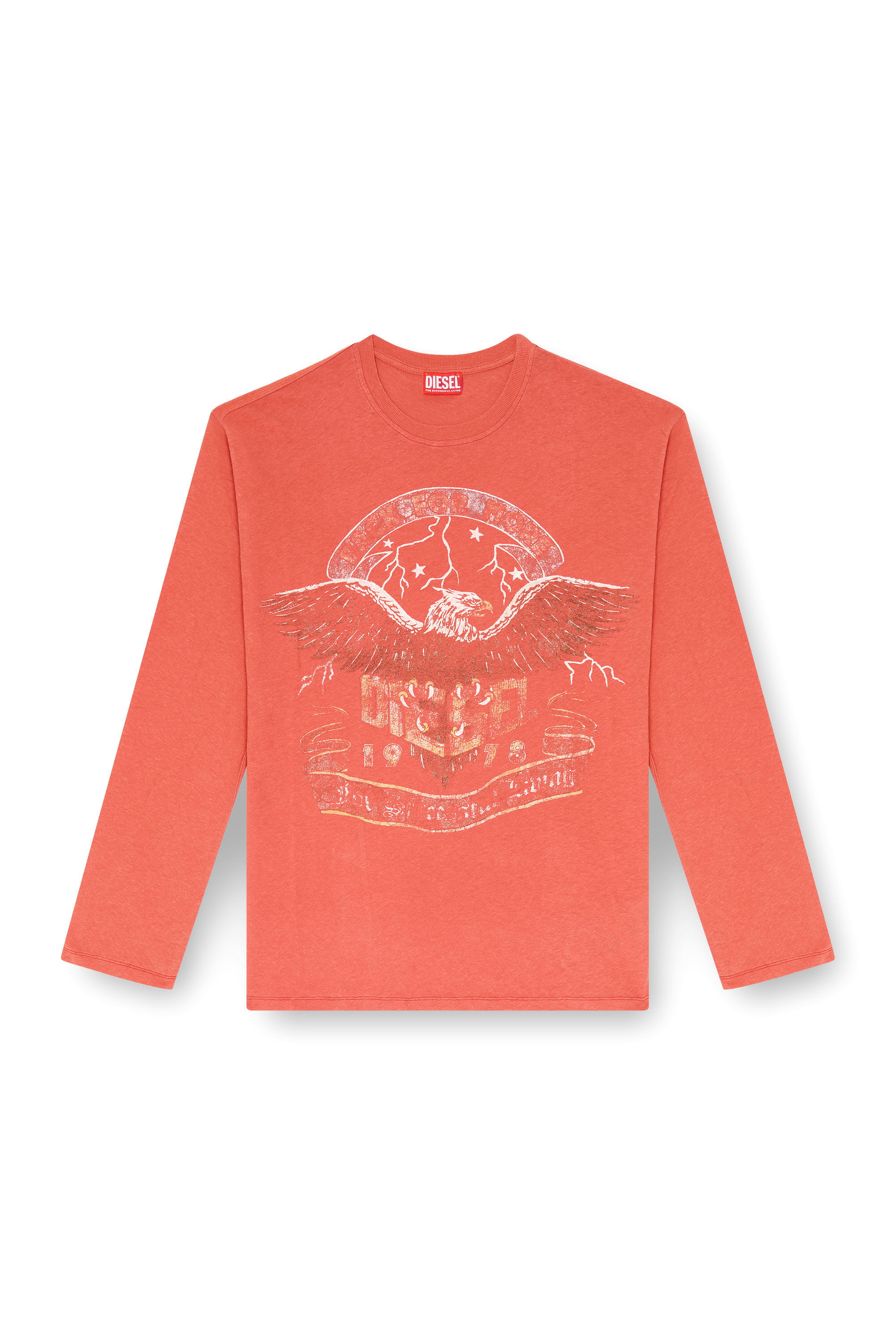 Diesel - T-GERI-LS, Man's Long-sleeve T-shirt with concert graphics in null - 2