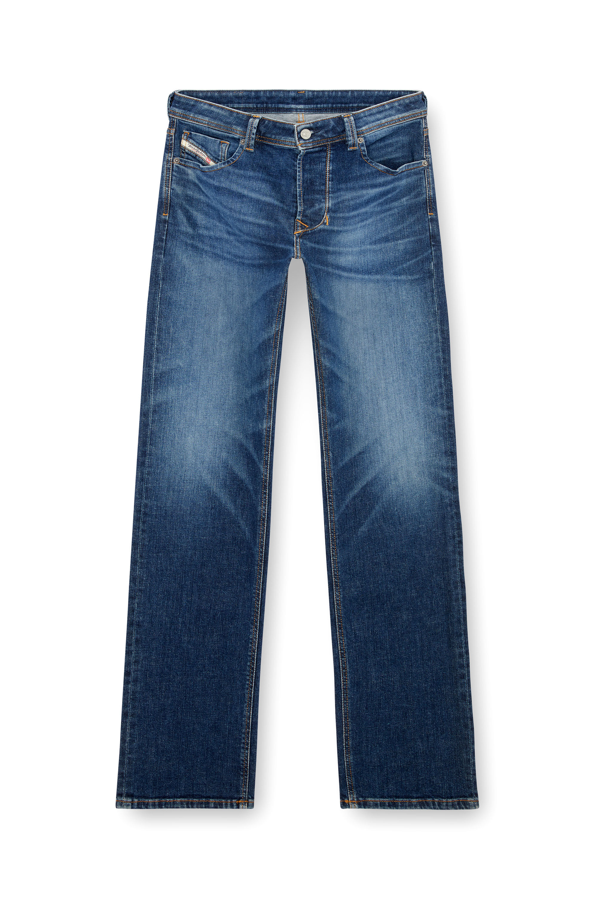 Diesel - Man's Straight Jeans 1985 Larkee 09J47, Dark Blue - 2