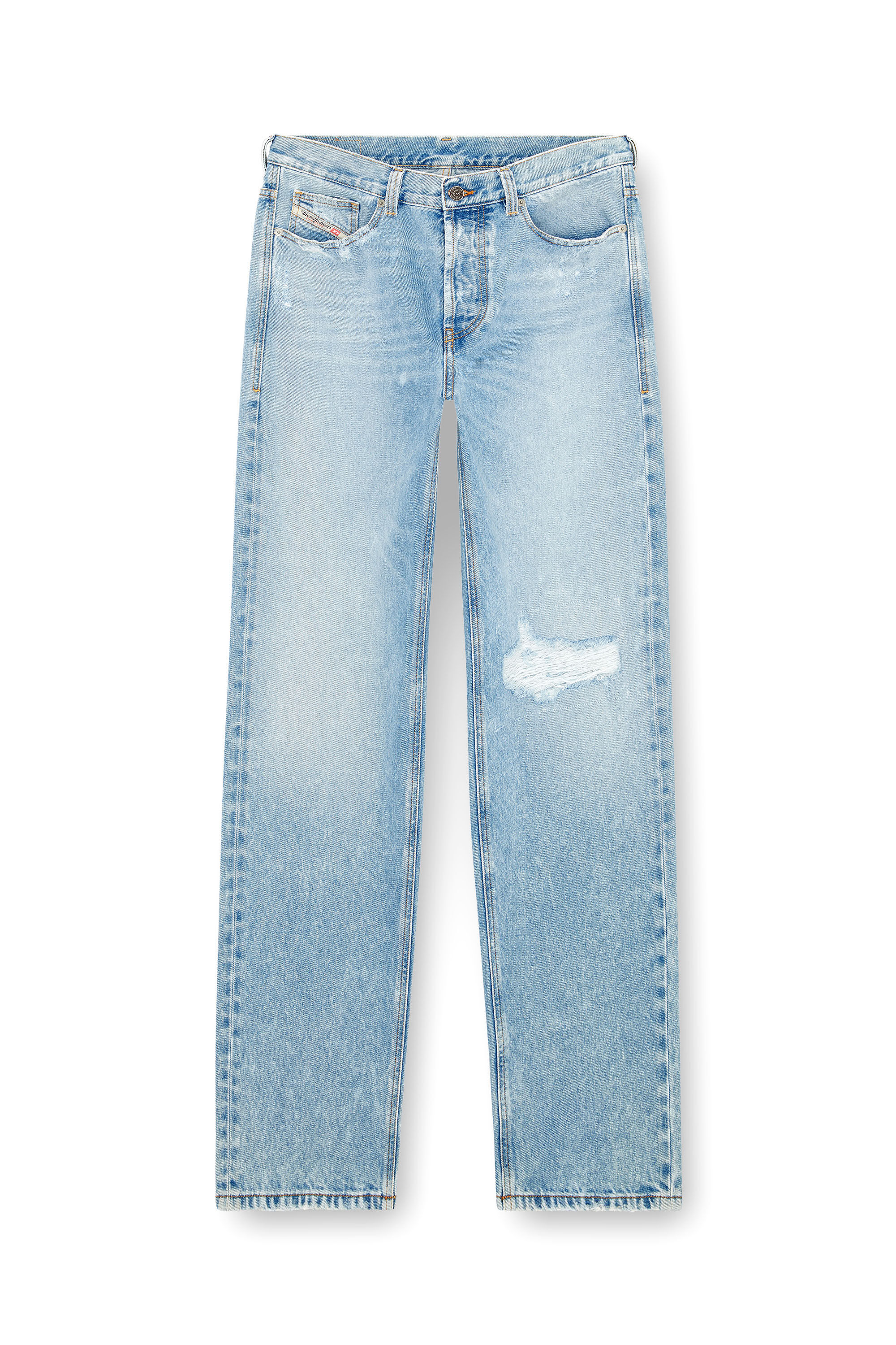 Diesel - Man's Straight Jeans 2010 D-Macs 09J80, Light Blue - 2