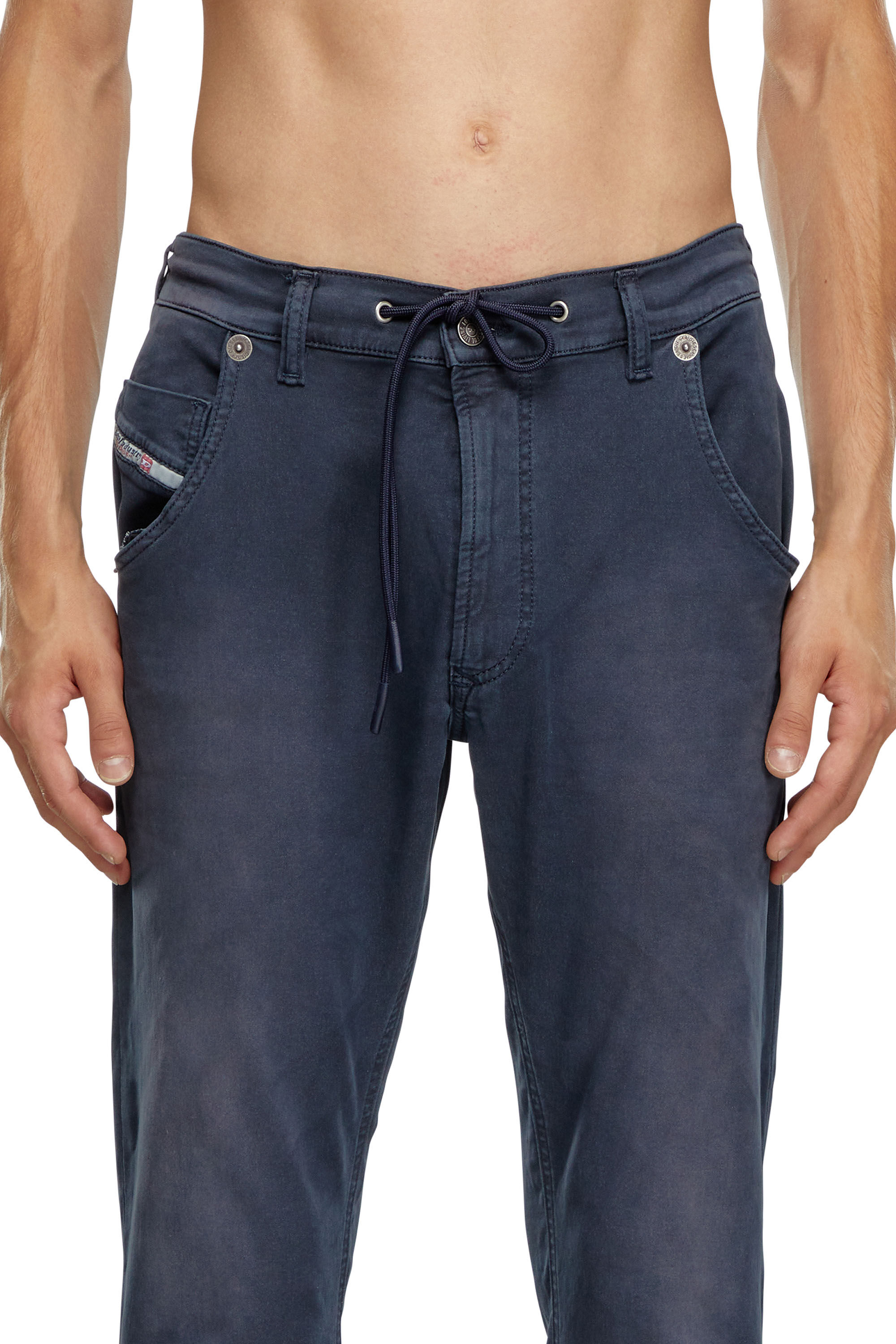 Diesel - Man's Tapered 2030 D-Krooley Joggjeans® 0670M, Dark Blue - 5