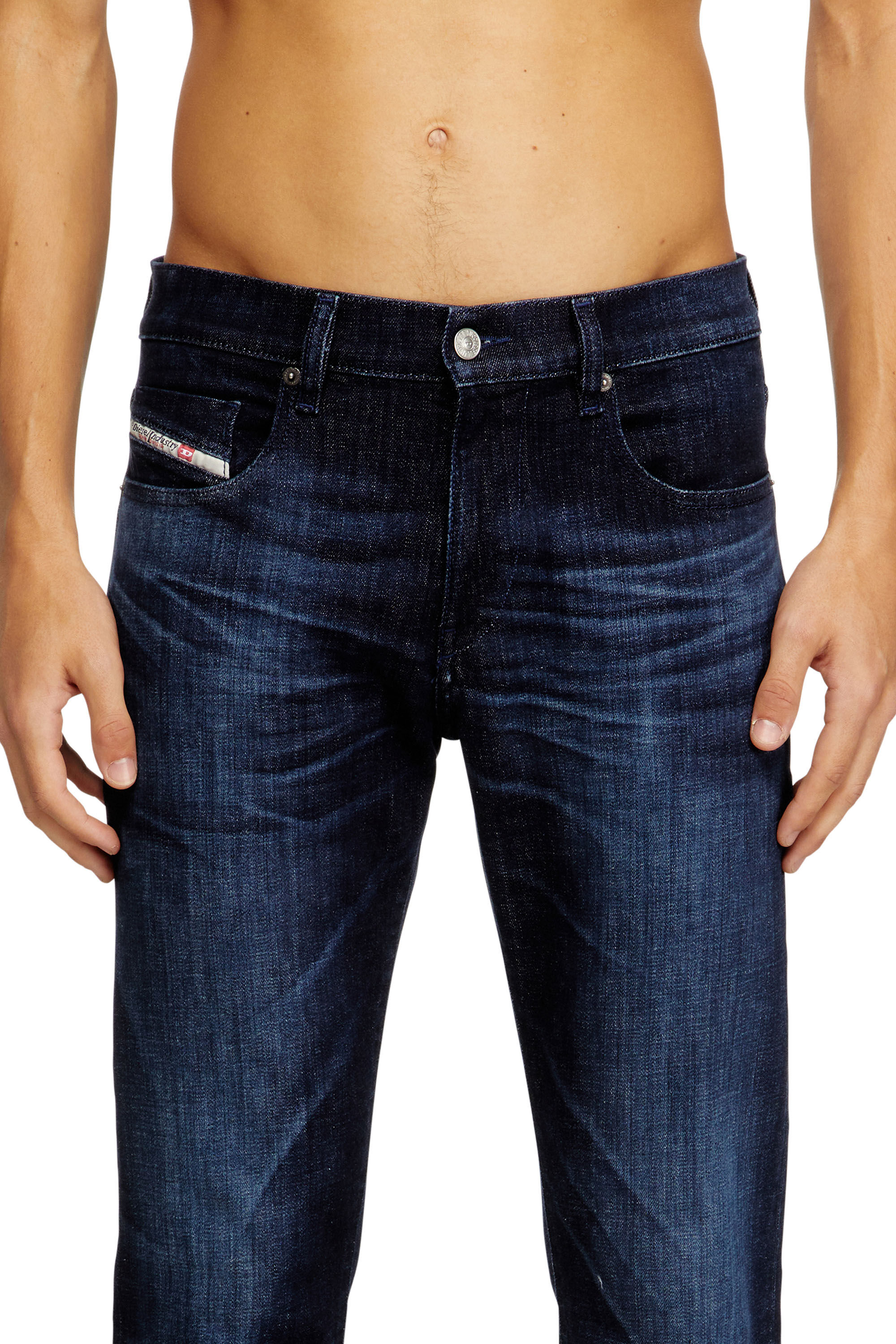 Diesel - Man's Slim Jeans 2019 D-Strukt 0ADBL, Dark Blue - 5