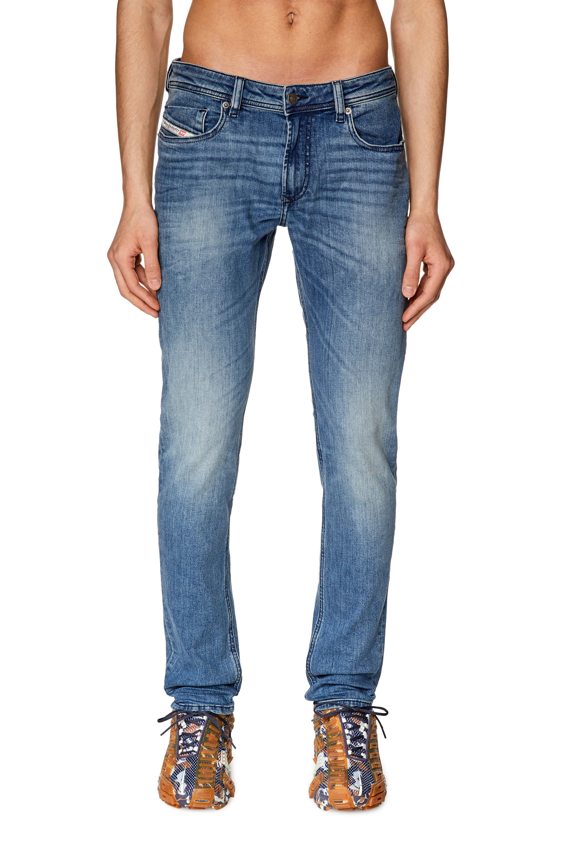 Diesel - Skinny Jeans 1979 Sleenker 0LICM, Medium blue - Image 3