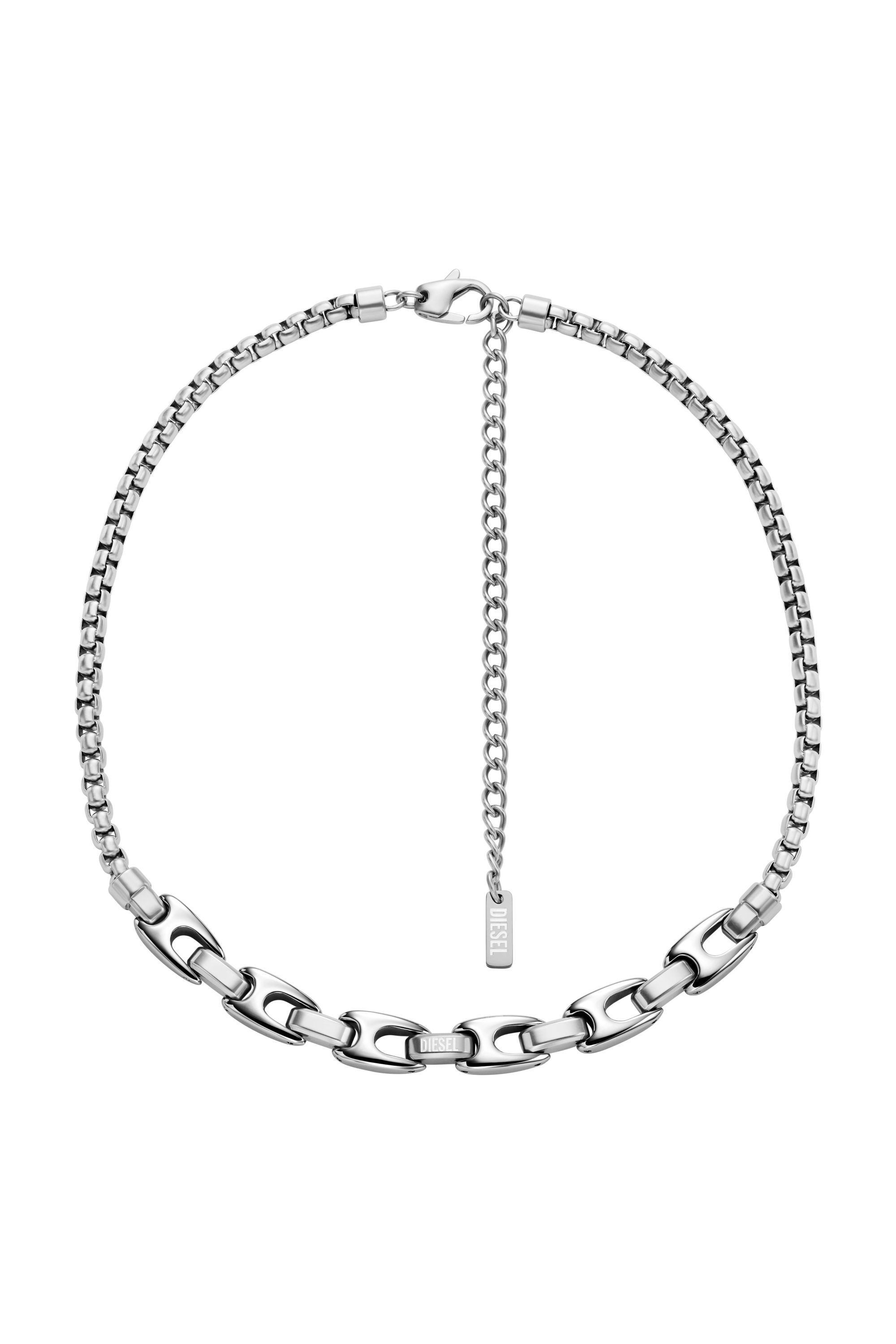 Diesel - DX1650040 JEWELLERY, Unisex's Stainless steel drop earring in Silver - 1