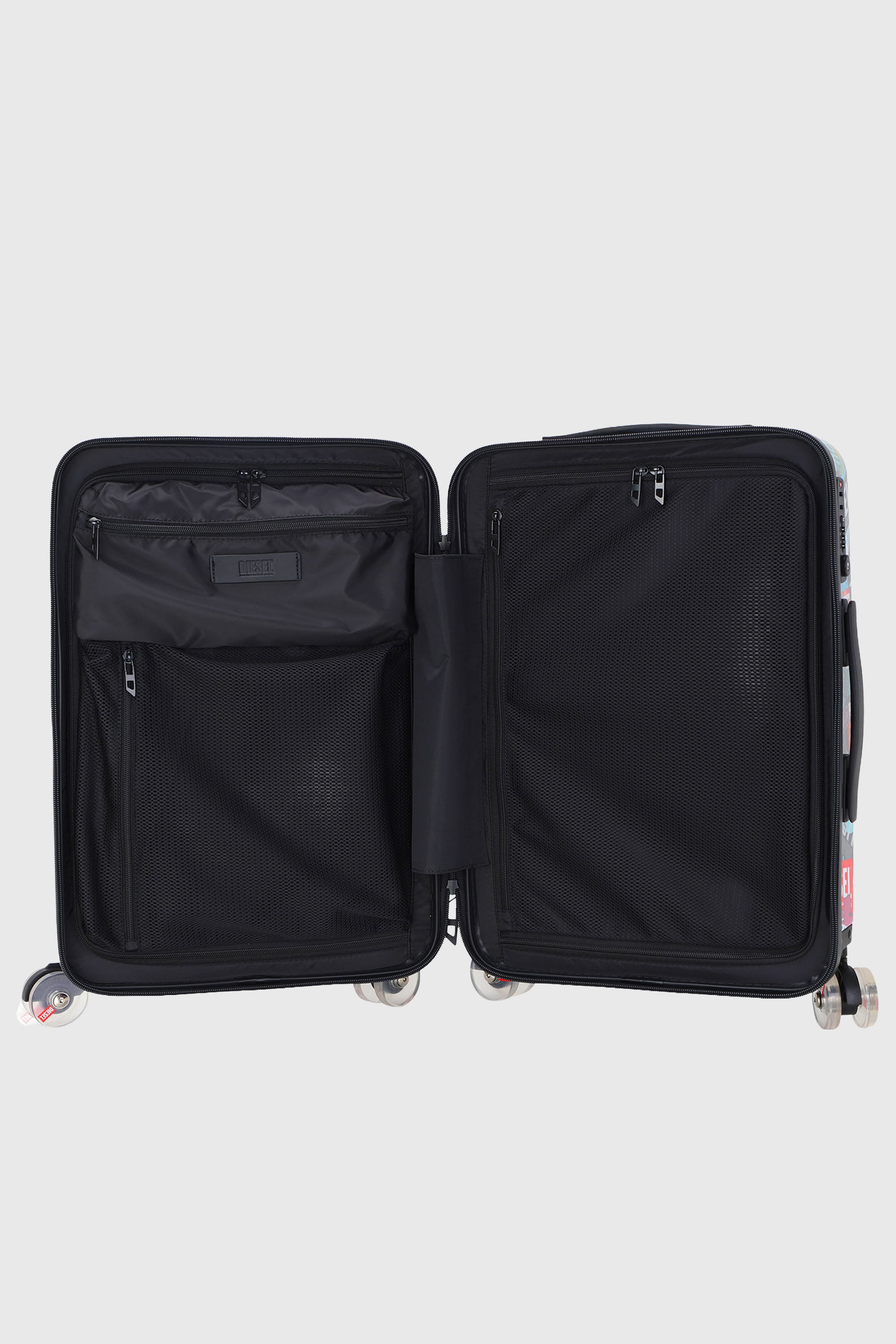 Diesel - DIESEL PC PRINTED TROLLEY-STICKERS- DSL0, Unisex's Sticker style suitcase size S in Multicolor - 4