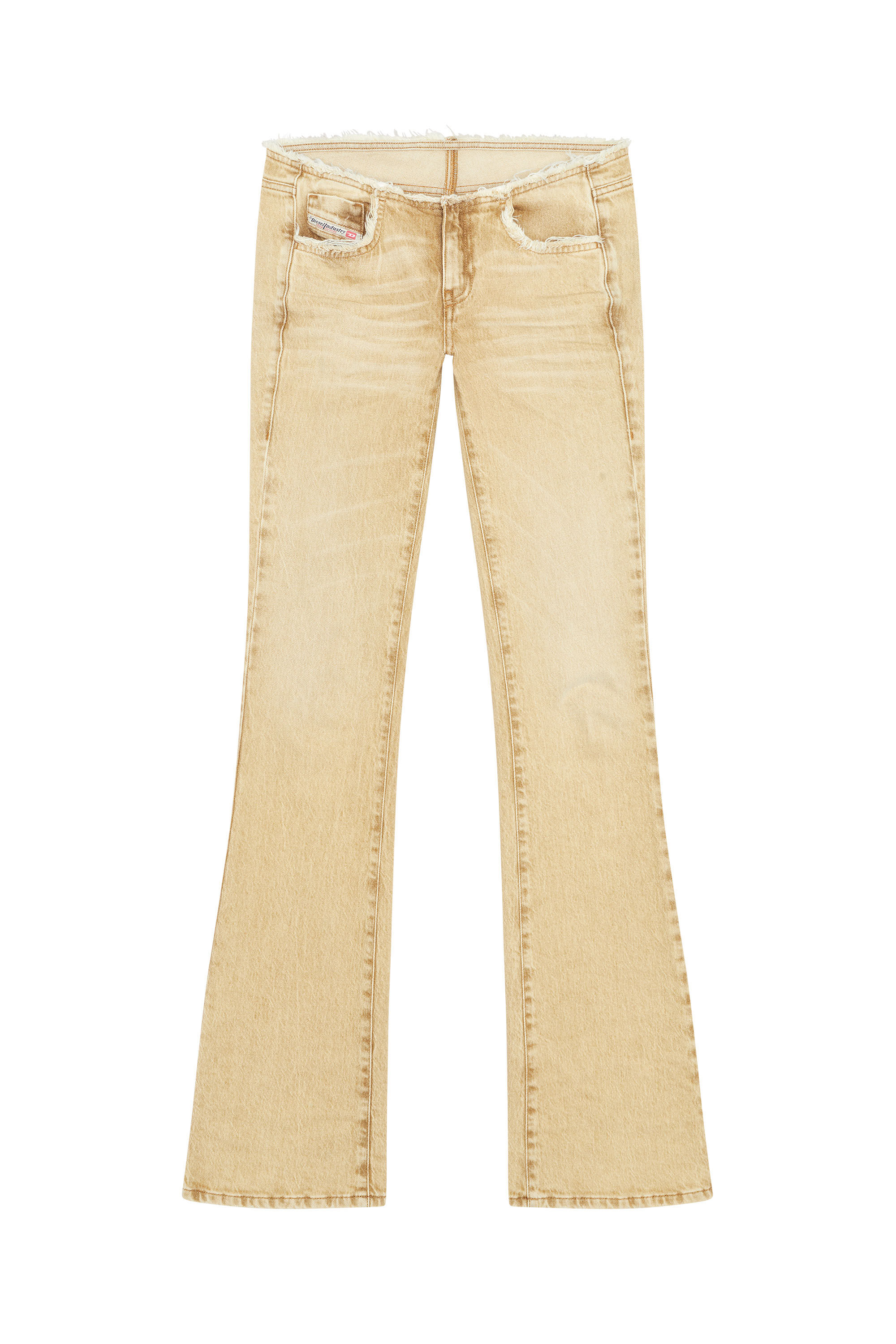 Diesel - Bootcut and Flare Jeans 1969 D-Ebbey 09G94, Light Brown - Image 2