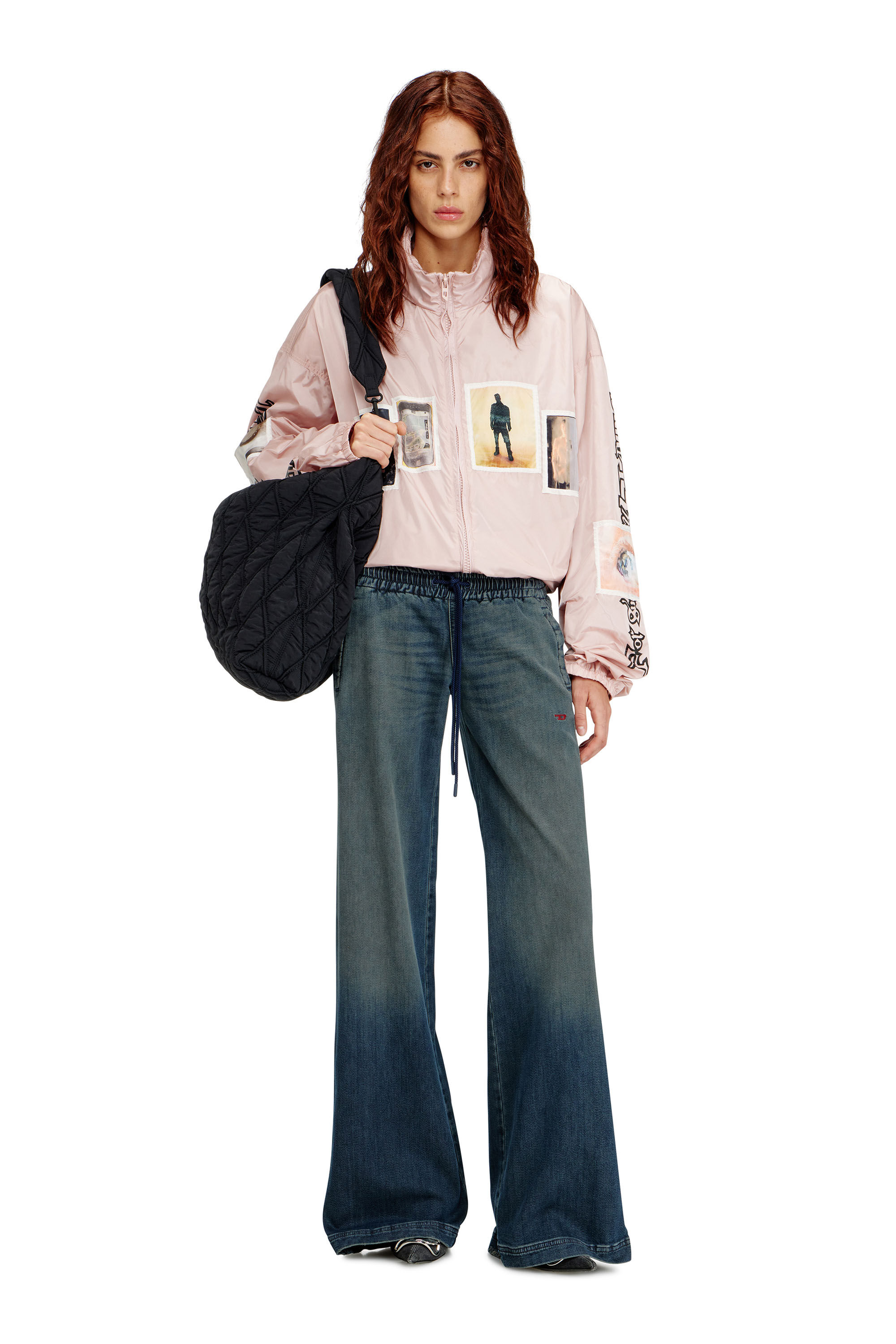 Diesel - Woman's Relaxed 2078 D-Ainty Joggjeans&reg; 09N62, Dark Blue - 1