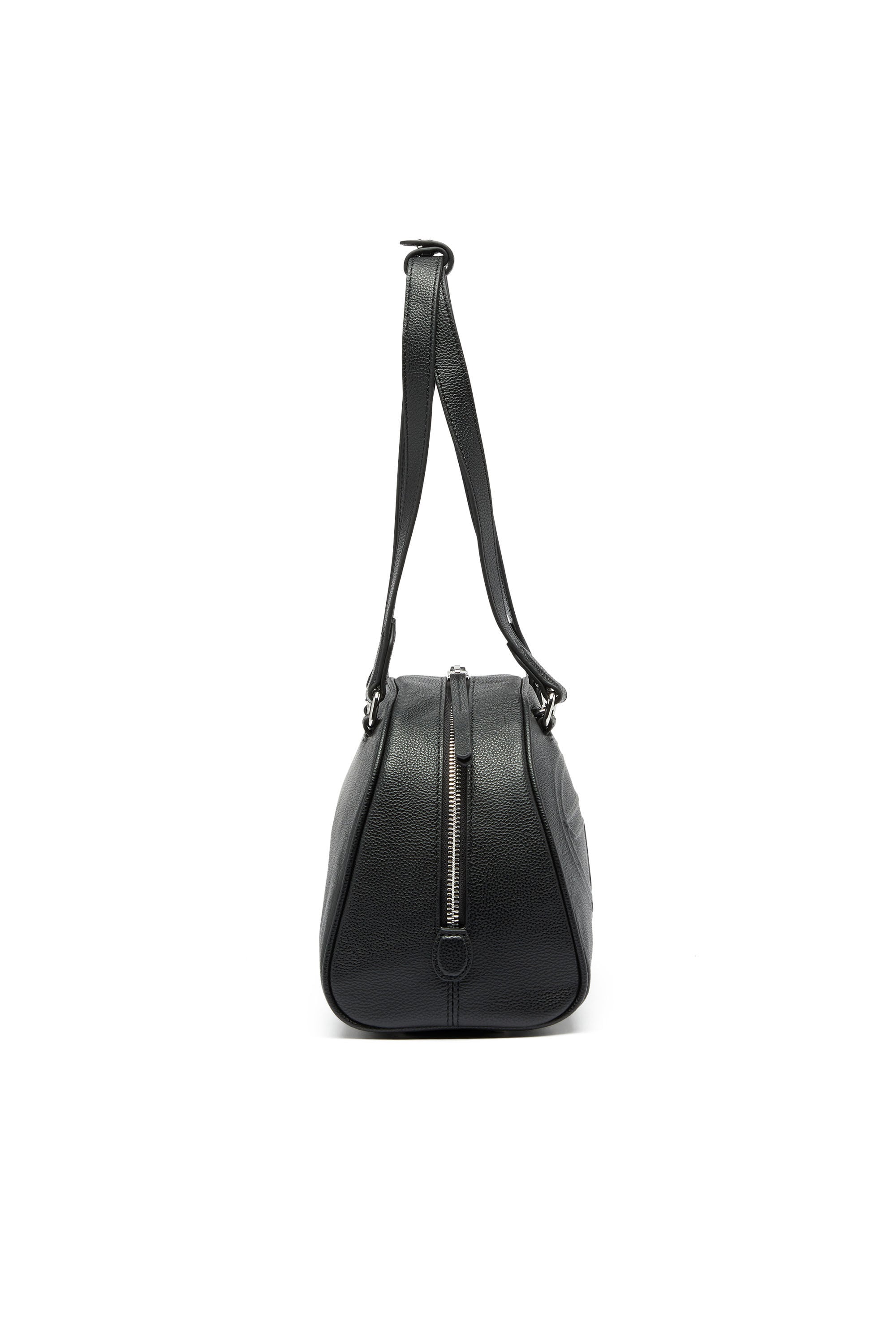 Diesel - 1DR DOME SHOULDER, Unisex's 1DR Dome - Leather Boston bag with embossed logo in null - 4