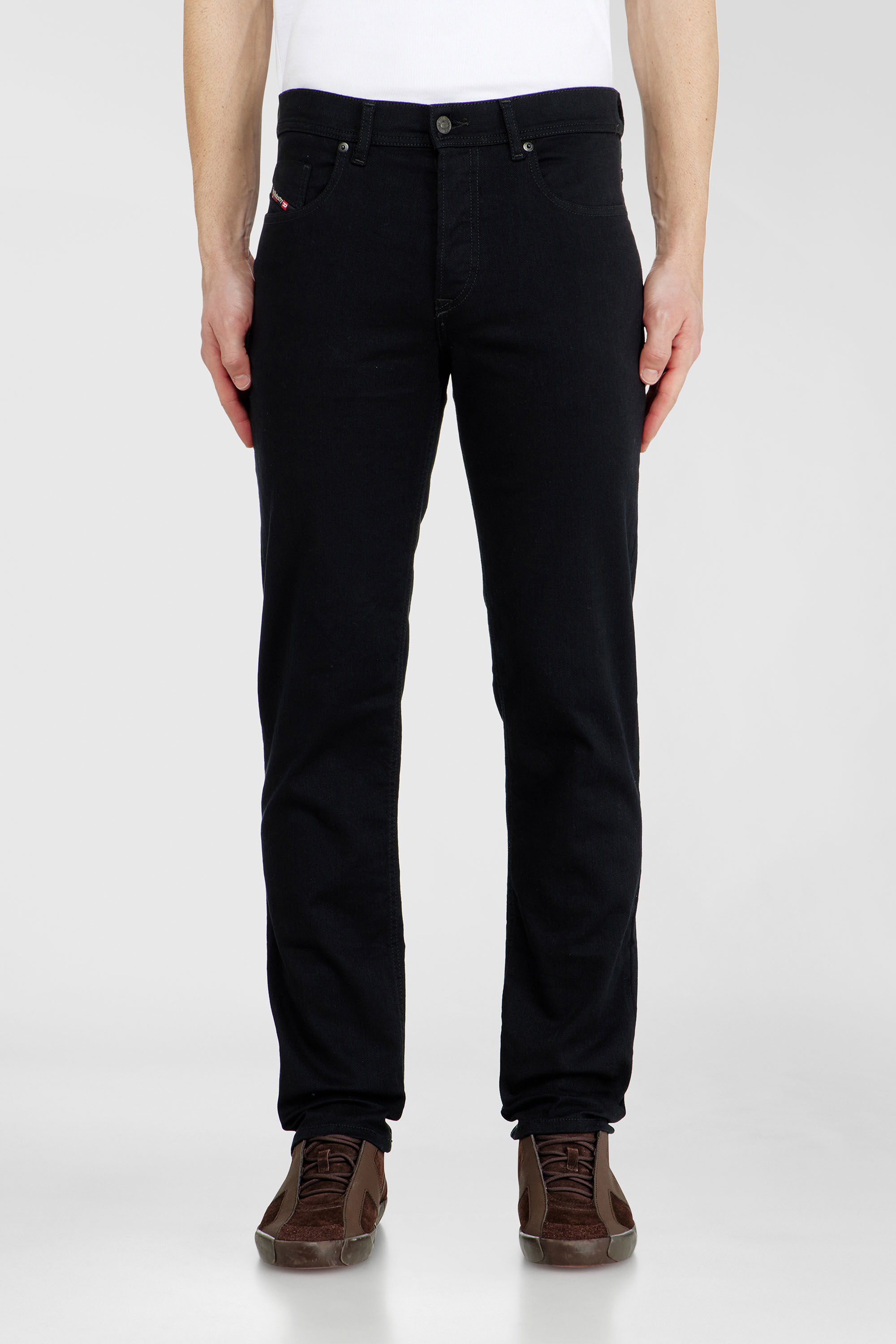 Diesel - Man's Regular Jeans 2023 D-Finitive 069YP, Black/Dark grey - 4