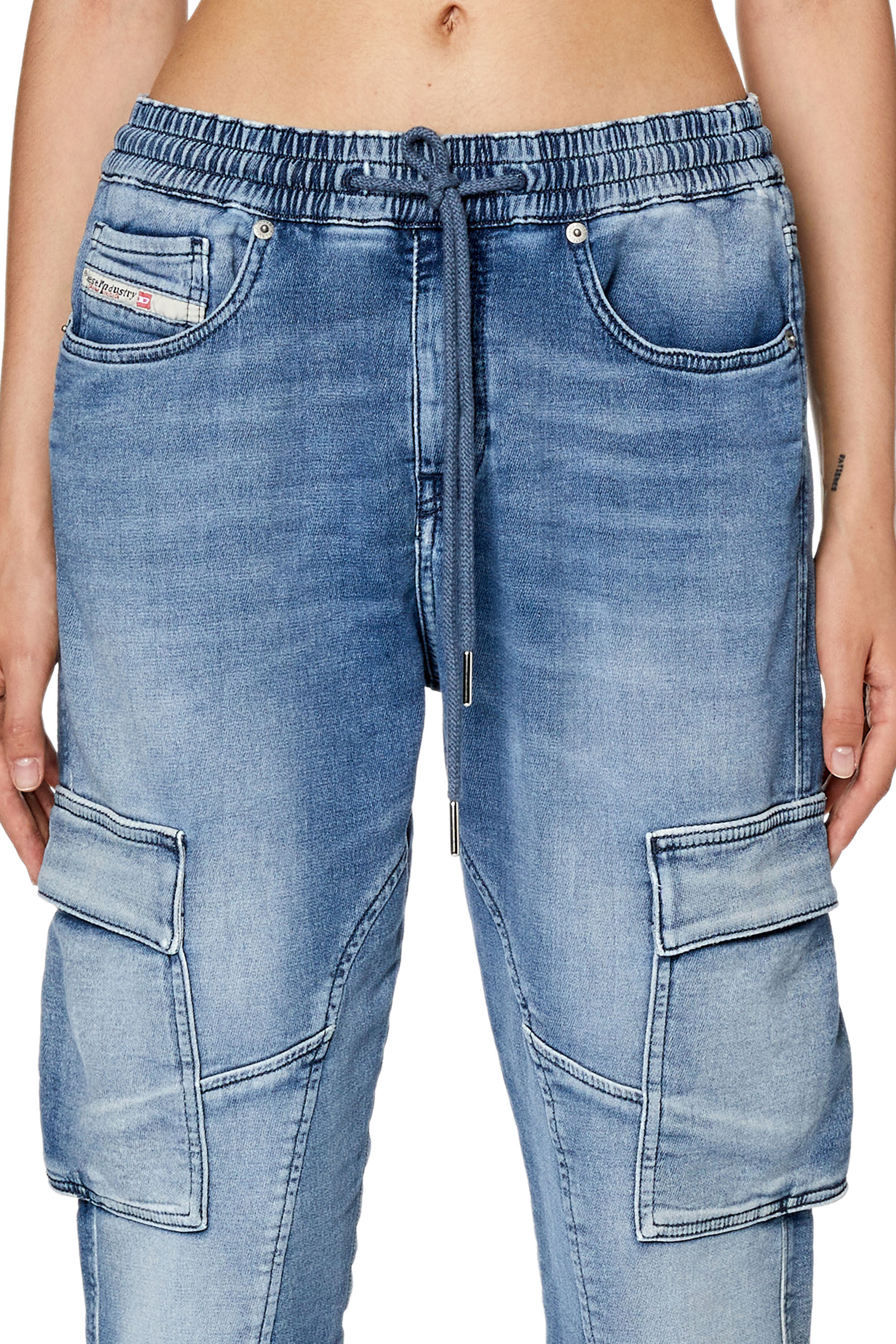 Diesel - Slim 2051 D-Ursy Track Denim 068FL, Medium blue - Image 5
