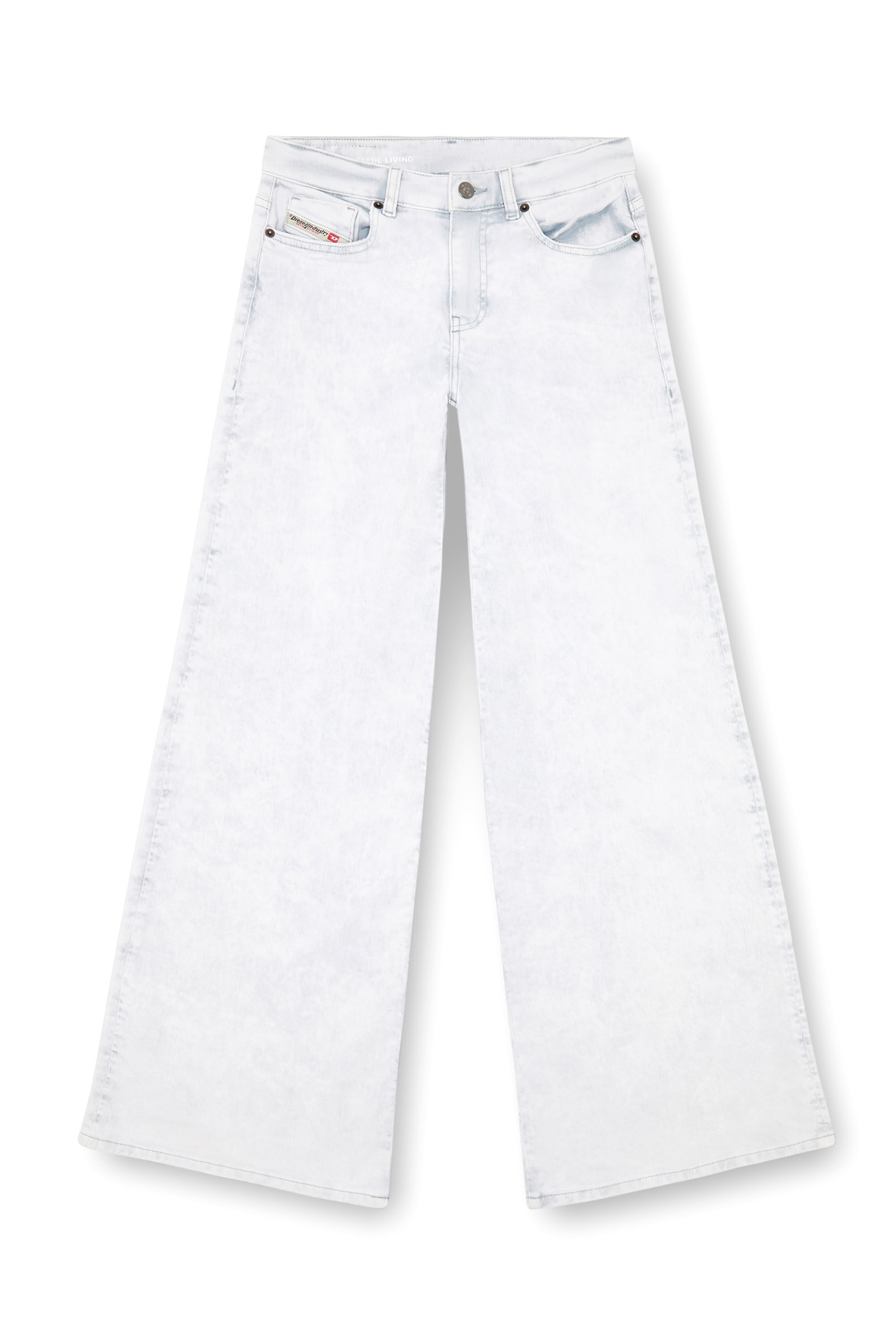 Diesel - Woman's Bootcut and Flare Jeans 1978 D-Akemi 0GRDL, Light Blue - 2