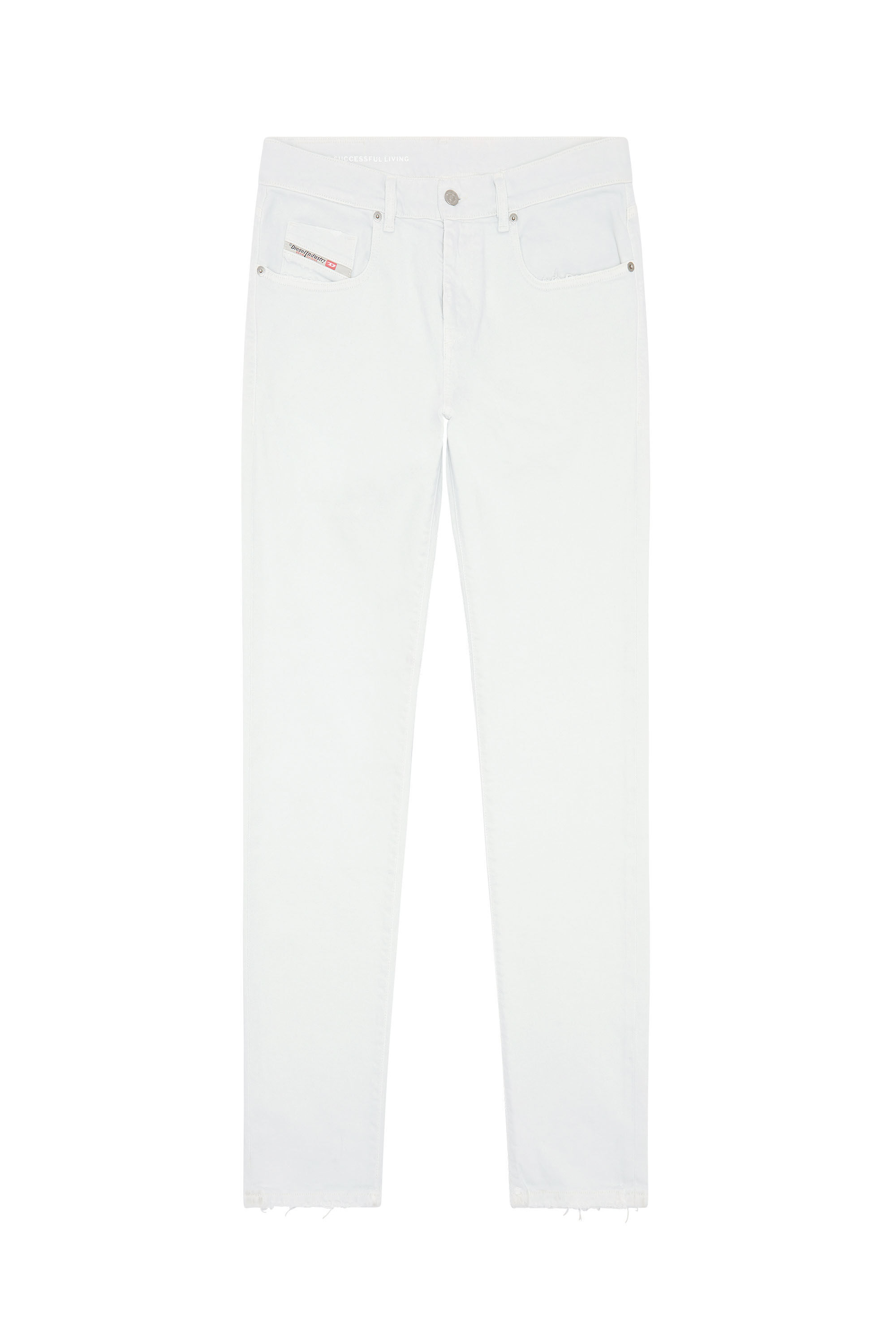 Diesel - Slim Jeans 2019 D-Strukt 09F26, White - Image 2