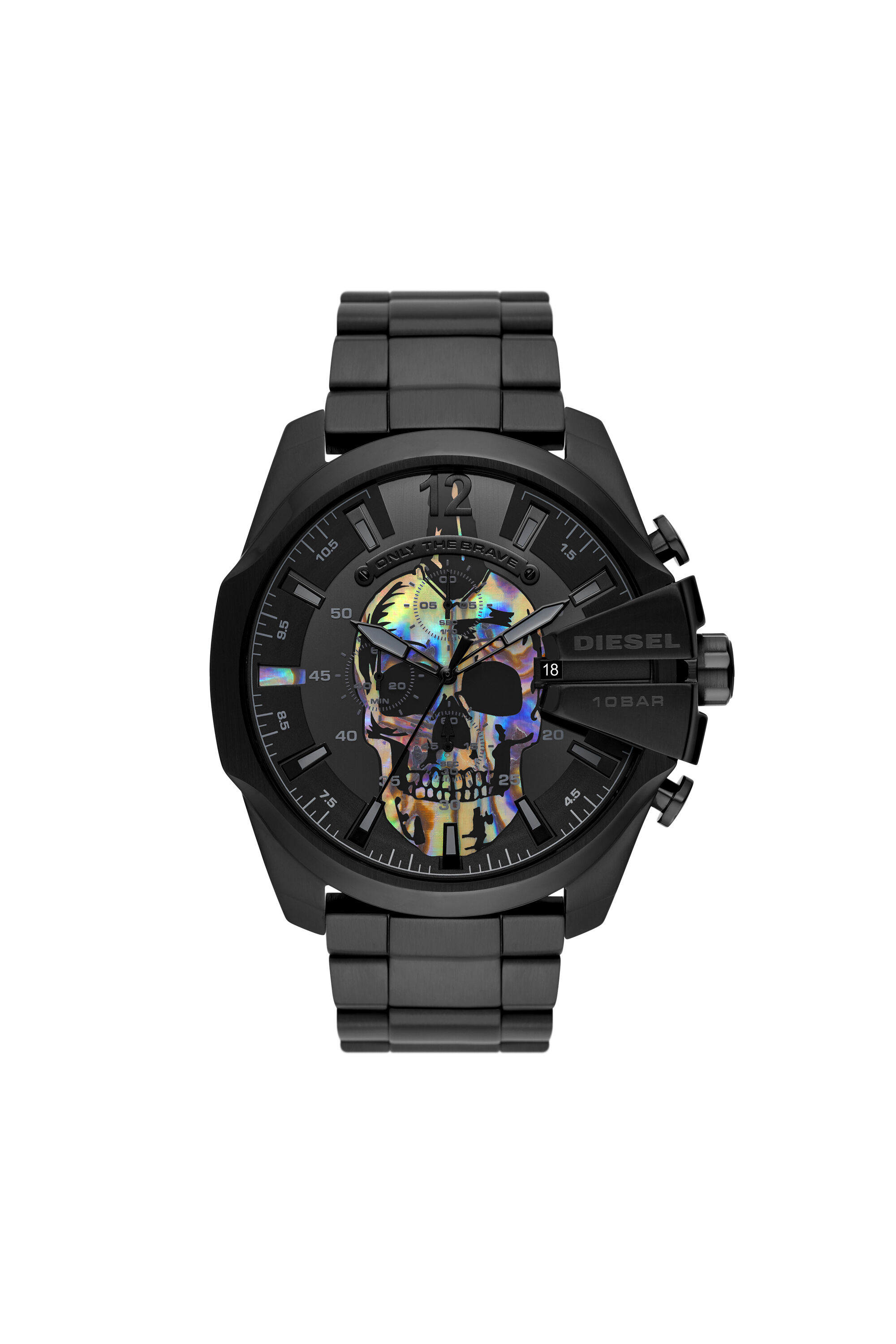 Diesel mega chief watch black outlet