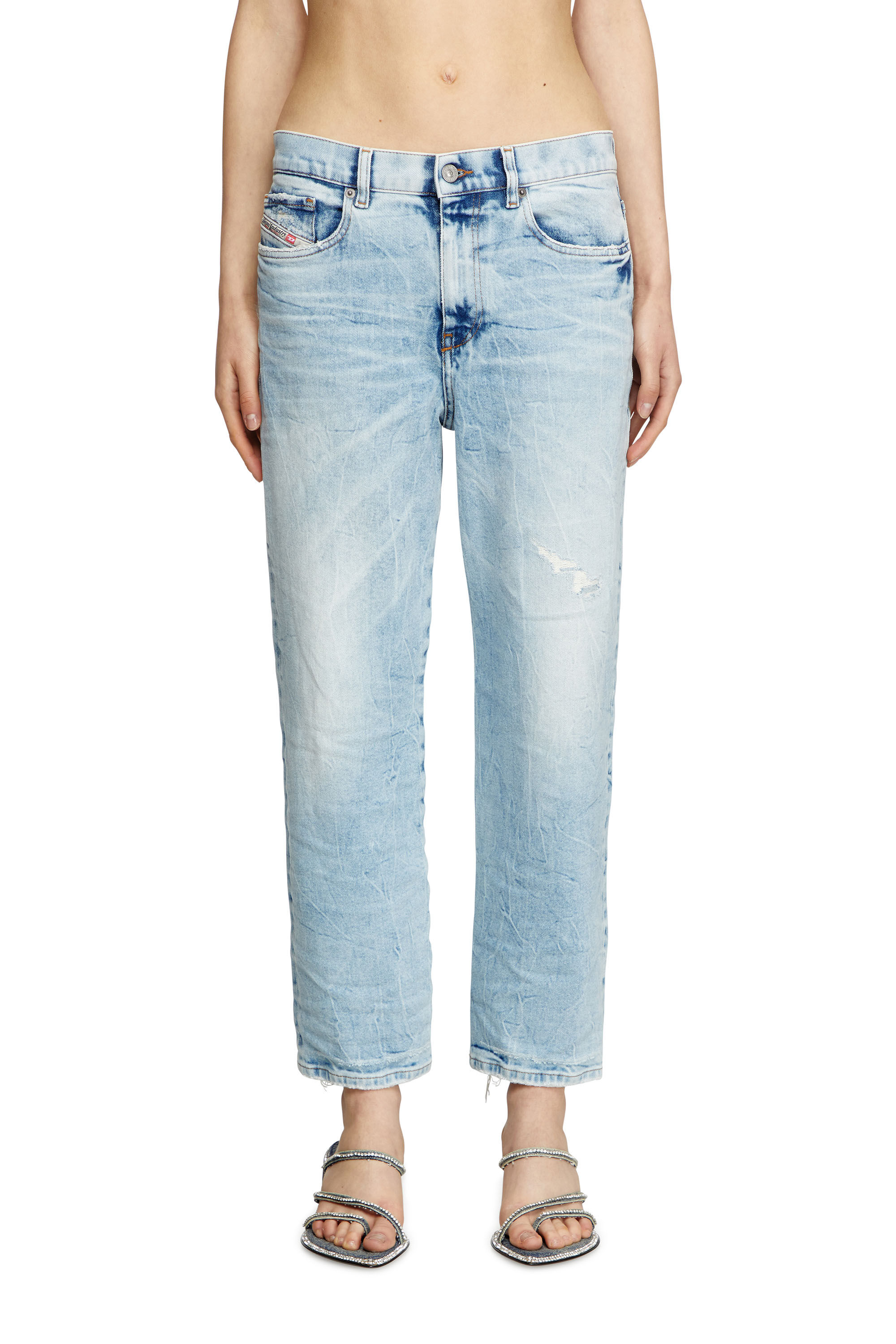 Diesel - Woman's Regular Jeans 2016 D-Air 09L31, Light Blue - 3