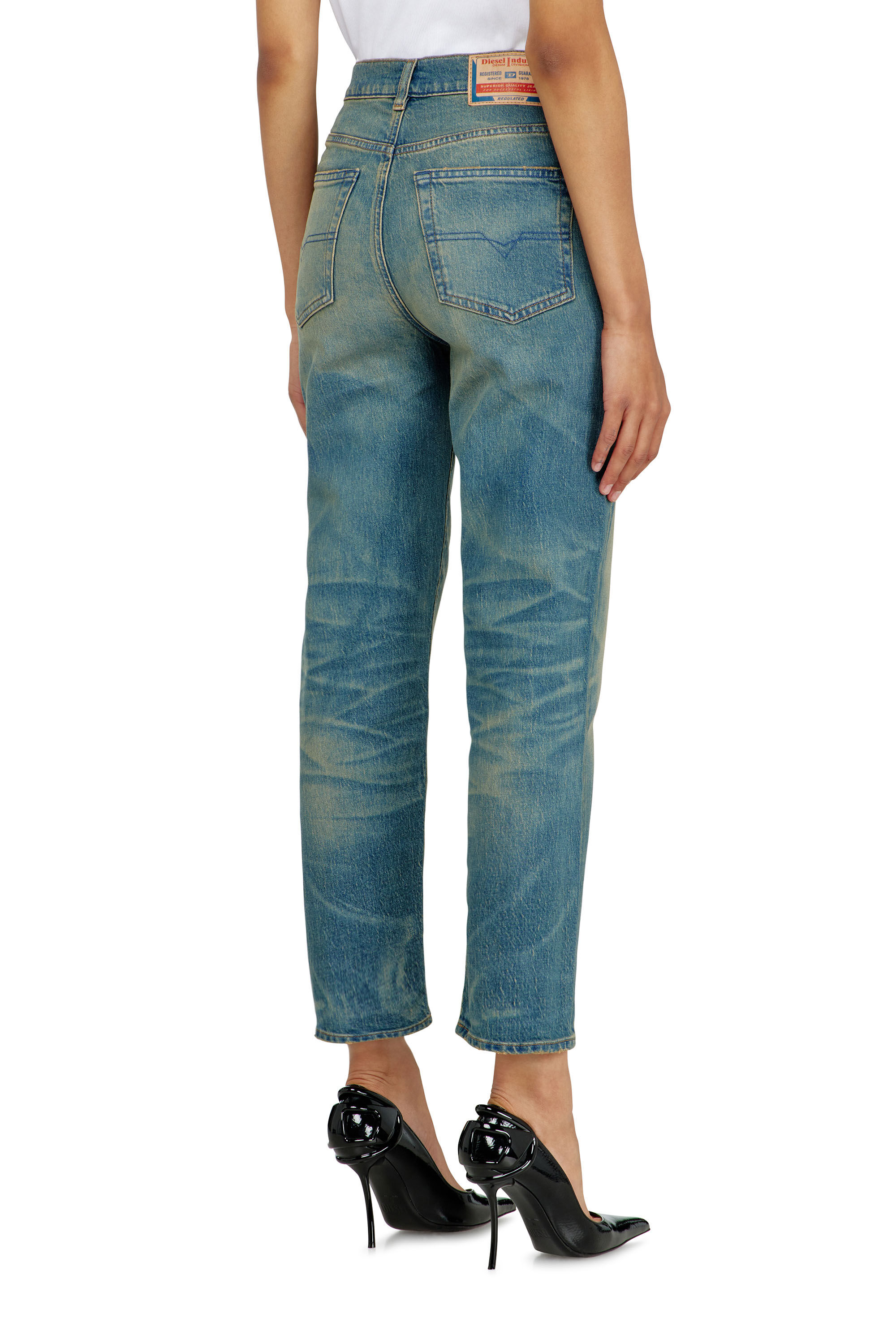 Diesel - Woman's Regular Jeans 1981 D-Went 0KBBP, Medium blue - 5