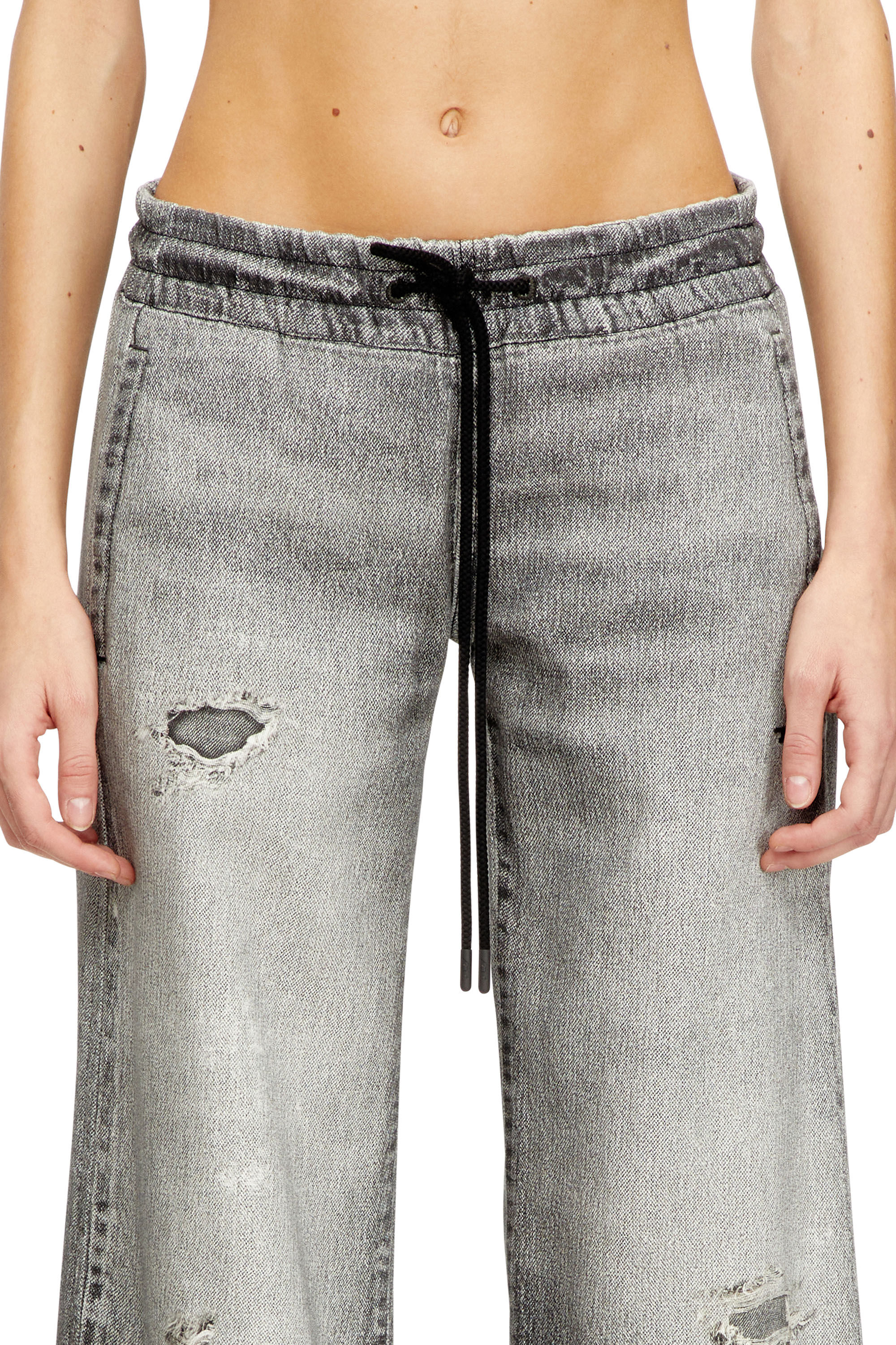 Diesel - Woman's Relaxed 2078 D-Ainty Joggjeans&reg; 068US, Grey - 5
