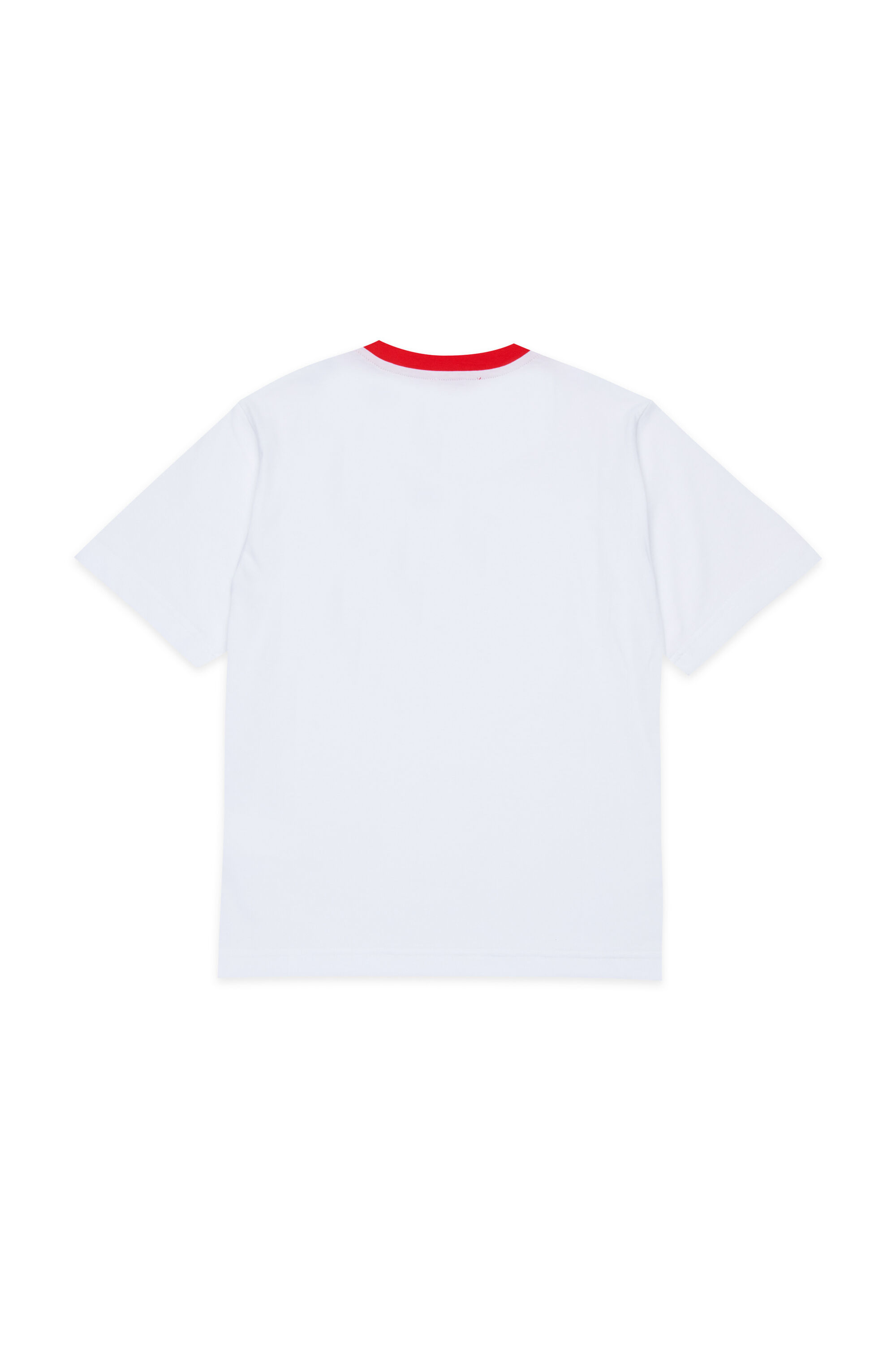 Diesel - MTSPACY OVER, Man's Ring T-shirt with astronaut graphic in White - 2