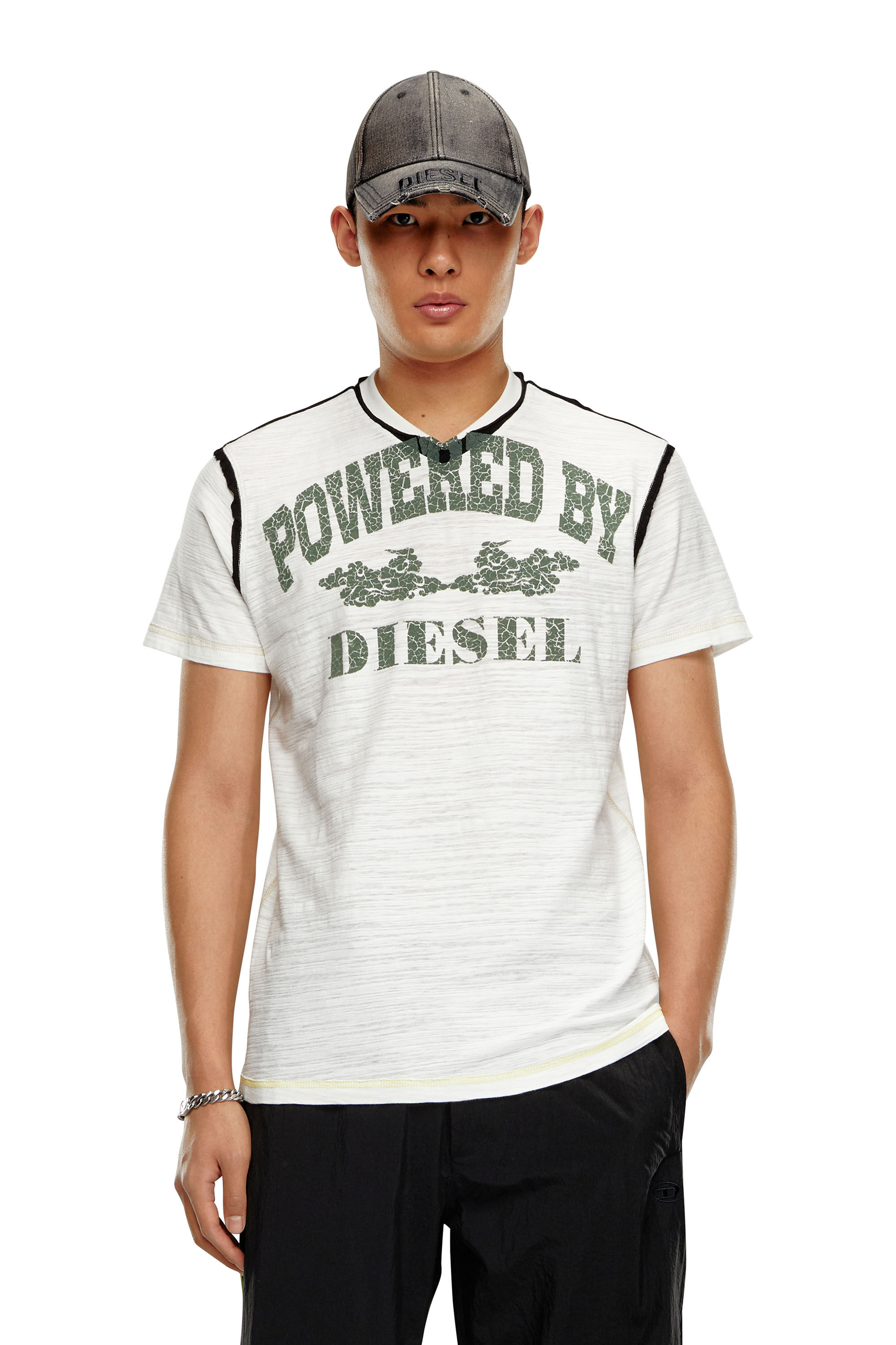 Diesel - T-DIEGOR-V-RAW, White - Image 3