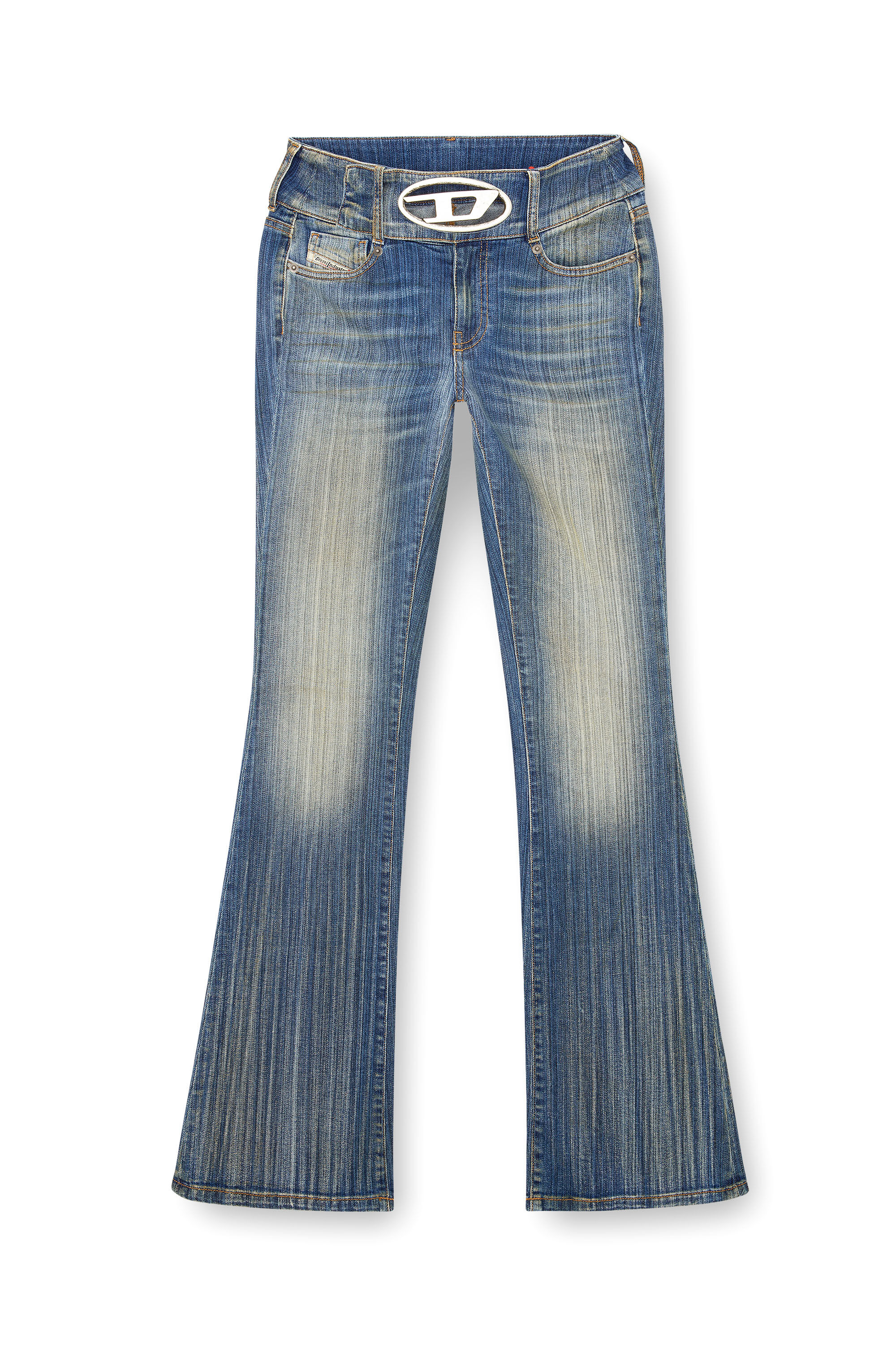 Diesel - Woman's Bootcut and Flare Jeans D-Propol 0CBCX, Medium blue - 2