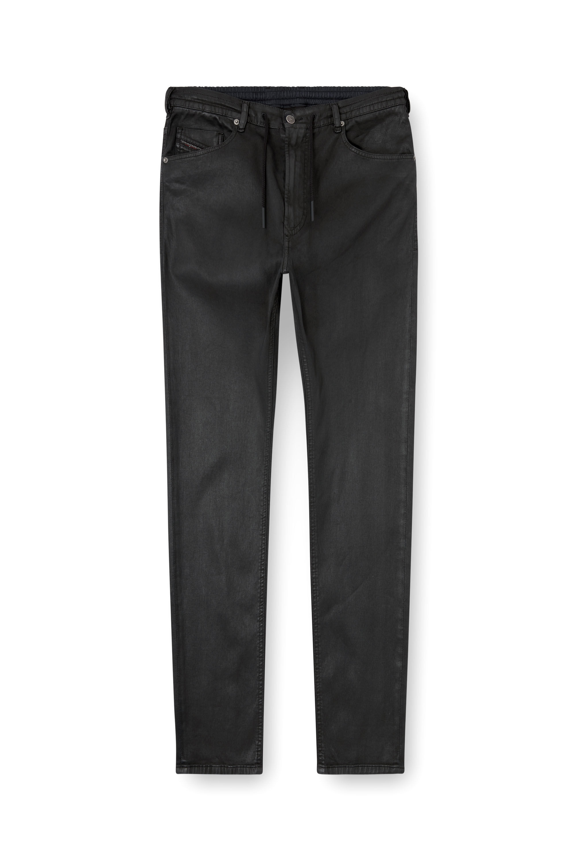 Diesel - Man's Regular 2030 D-Krooley Joggjeans® 068PX, Black/Dark grey - 2