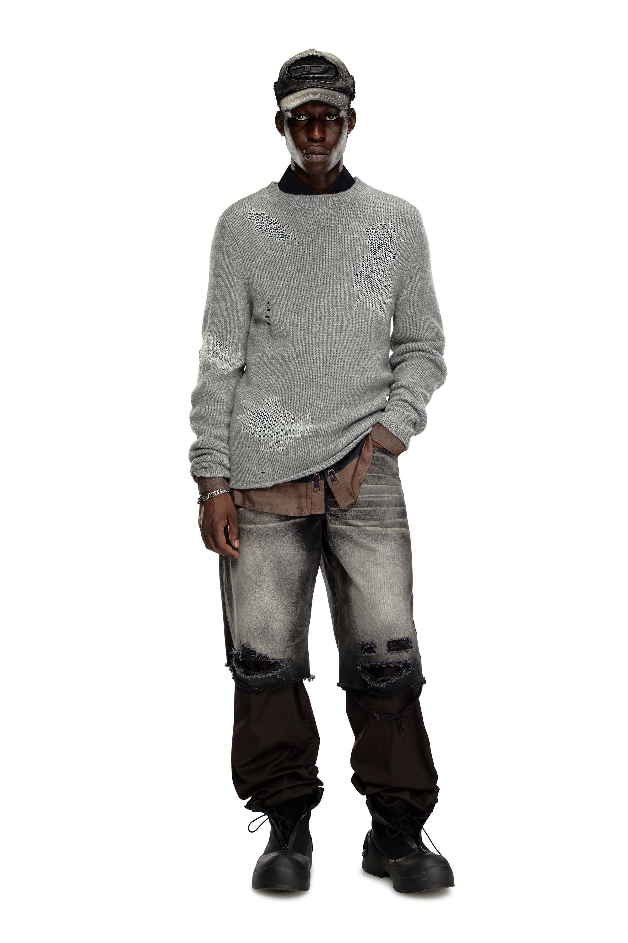 Diesel - K-NORMAN, Grey - Image 1