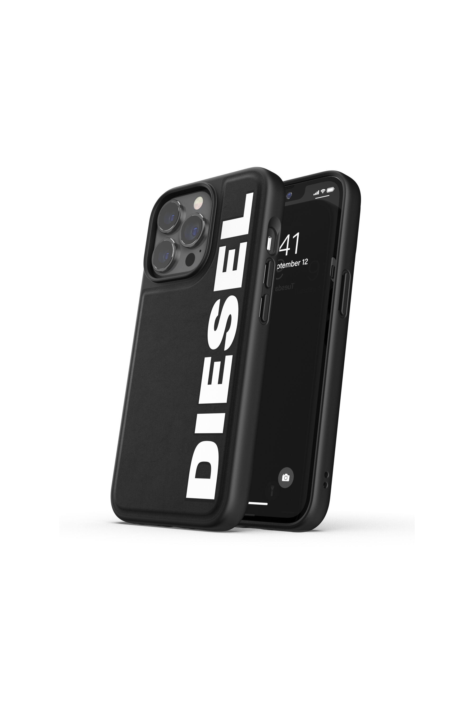 Diesel - 47154 STANDARD CASE, Unisex Moulded case core for iPhone 13/13Pro in Black - Image 3