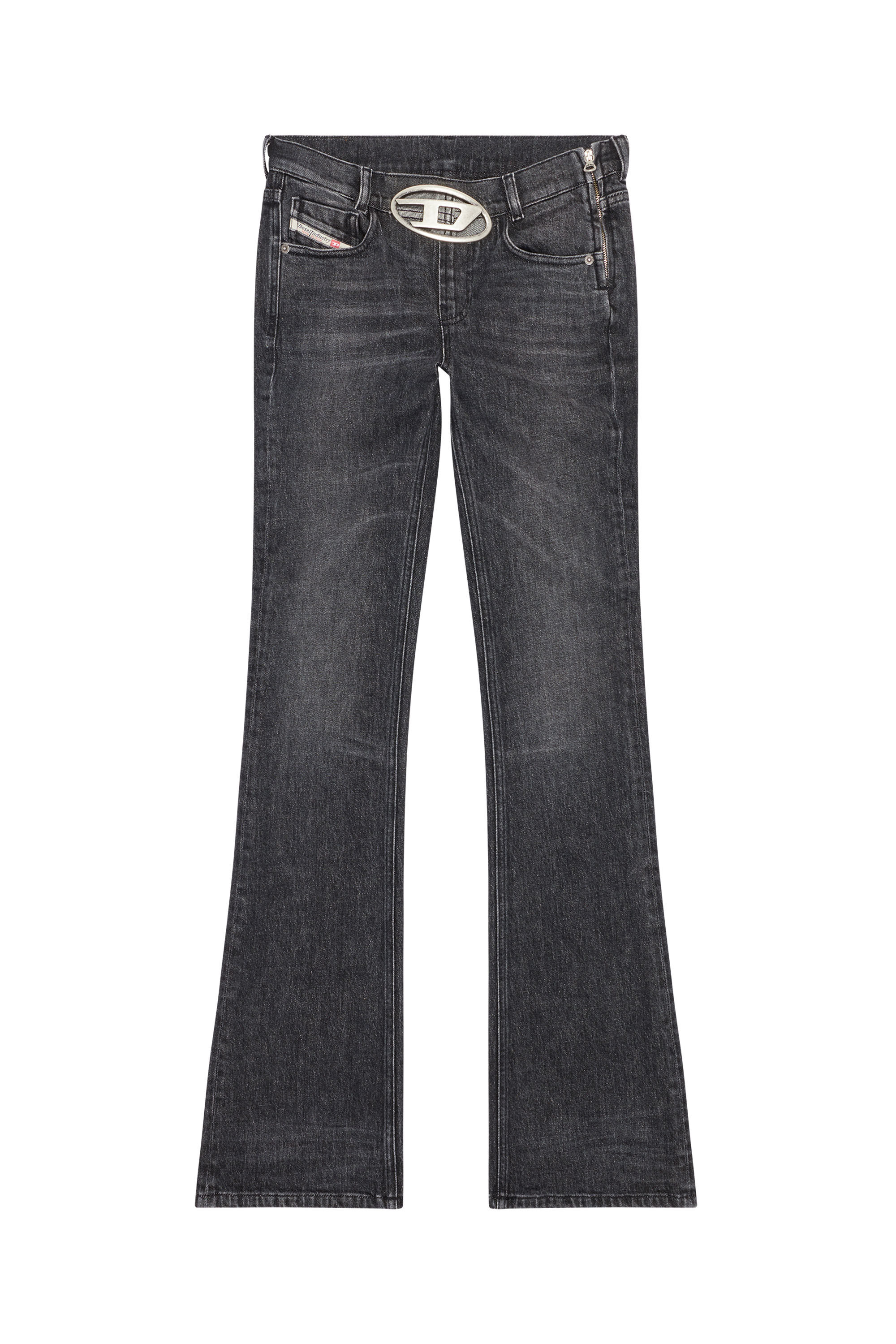 Diesel - Bootcut and Flare Jeans 1969 D-Ebbey 0CKAH, Black/Dark grey - Image 2