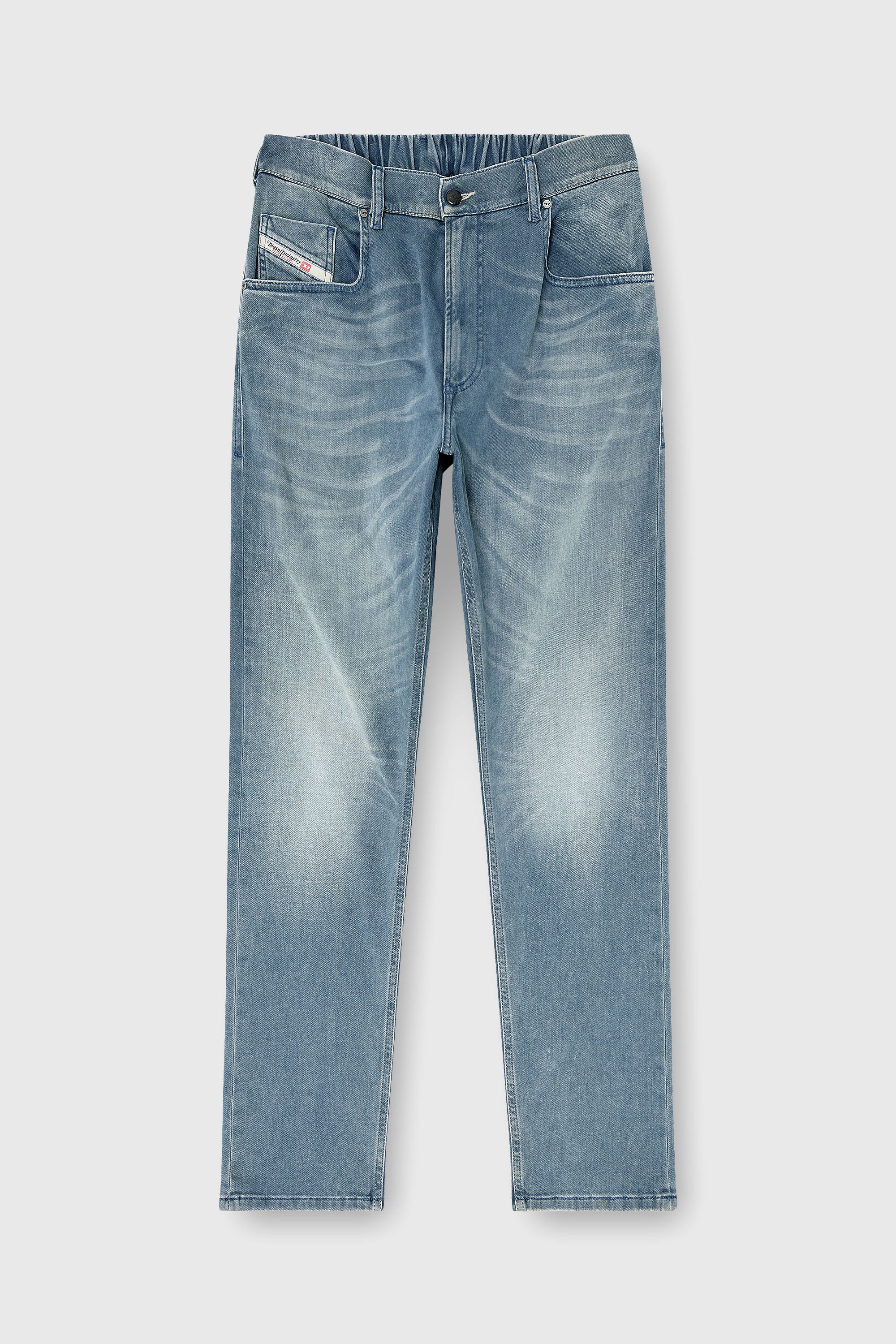 Diesel - Man's Regular 2032 D-Krooley-BW Joggjeans&reg; 09P91, Light Blue - 2