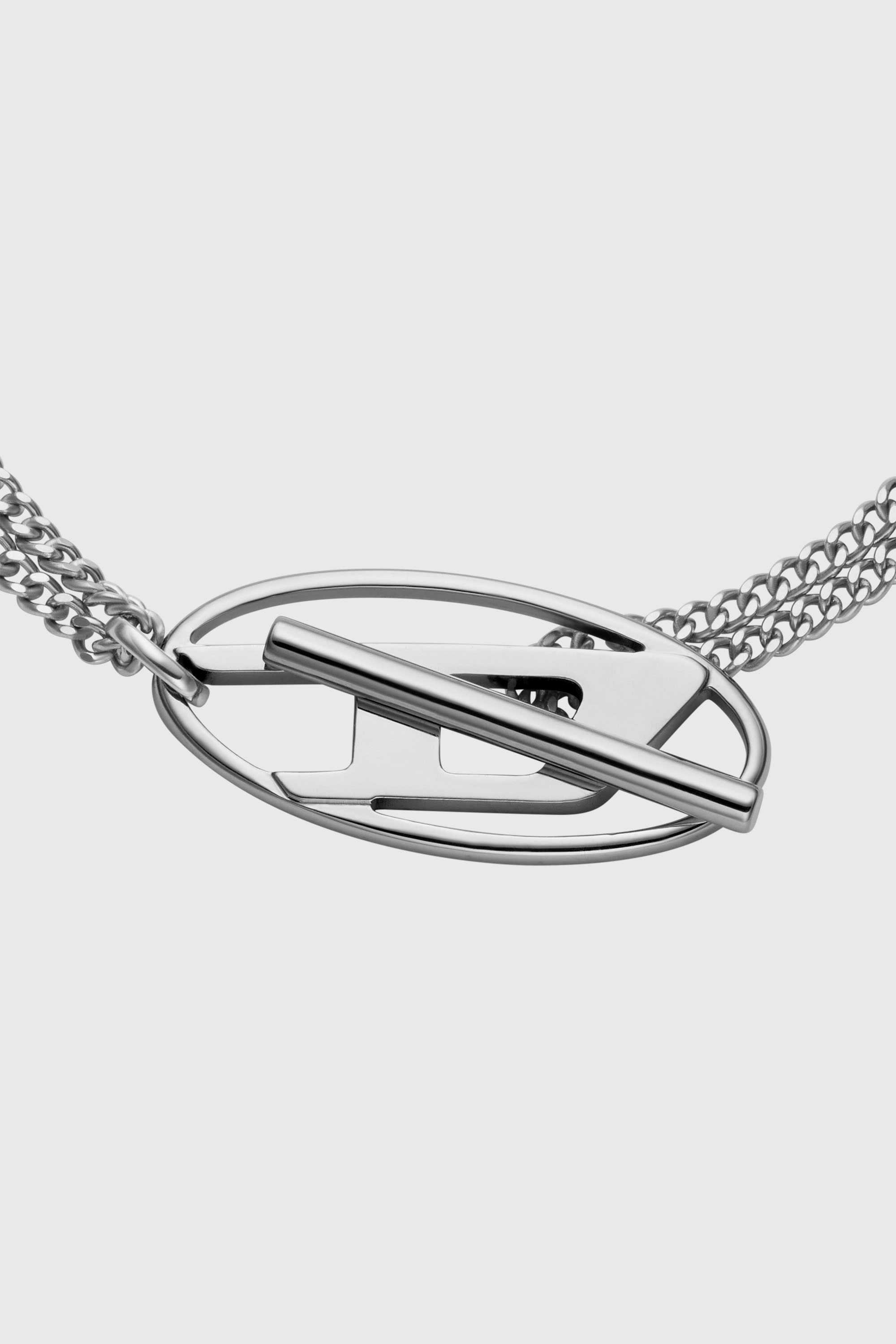 Diesel - DX1535040, Unisex's Stainless Steel Chain Bracelet in Silver - 2