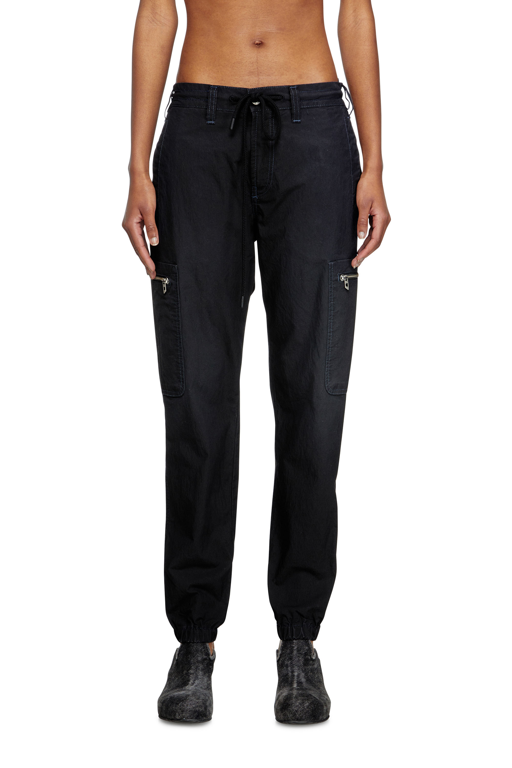 Diesel - Unisex's Slim D-Lab JoggJeans® 068SJ, Black/Dark grey - 6