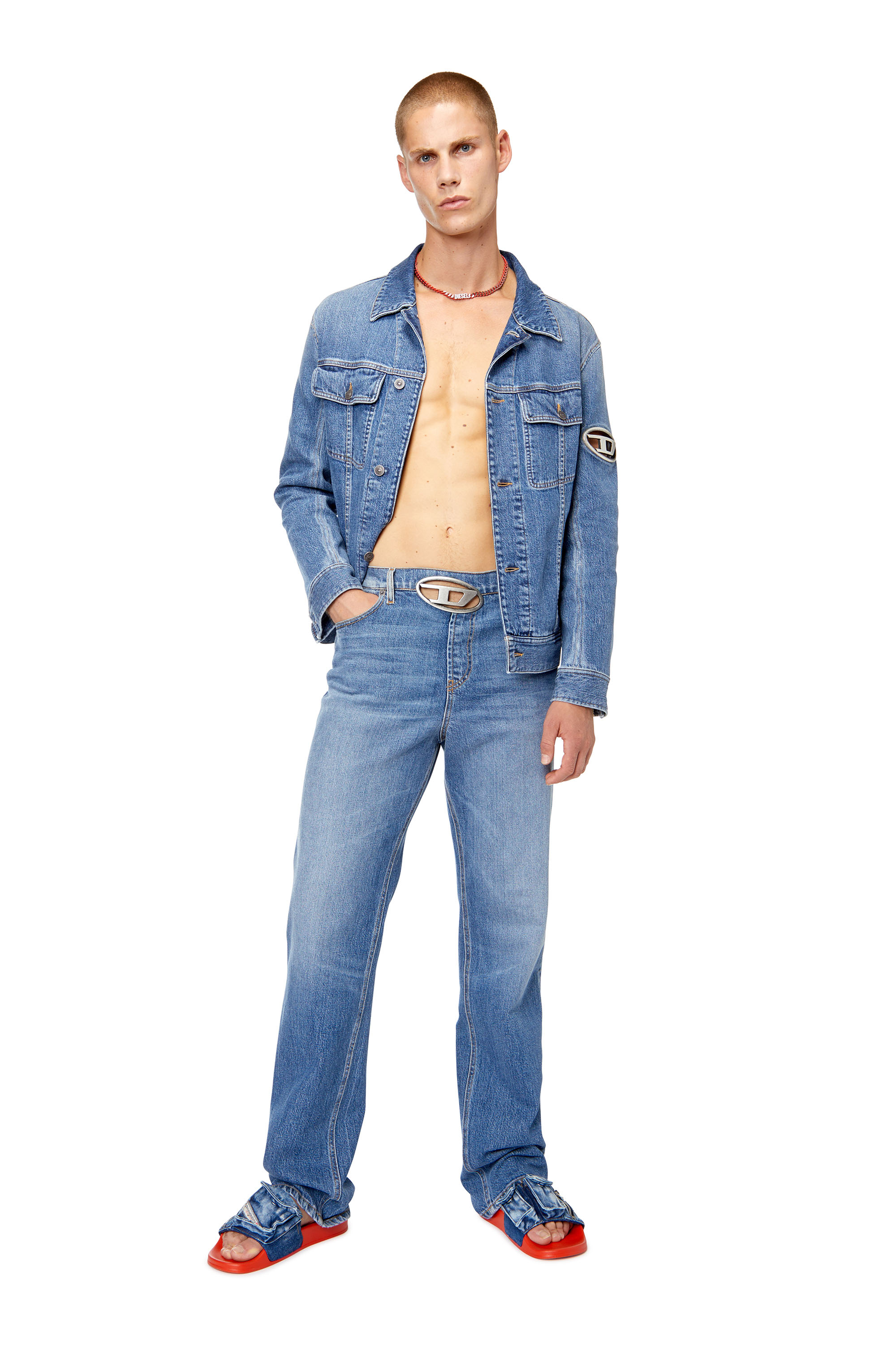 Diesel - Straight Jeans 1955 D-Rekiv 0LICI, Medium blue - Image 5