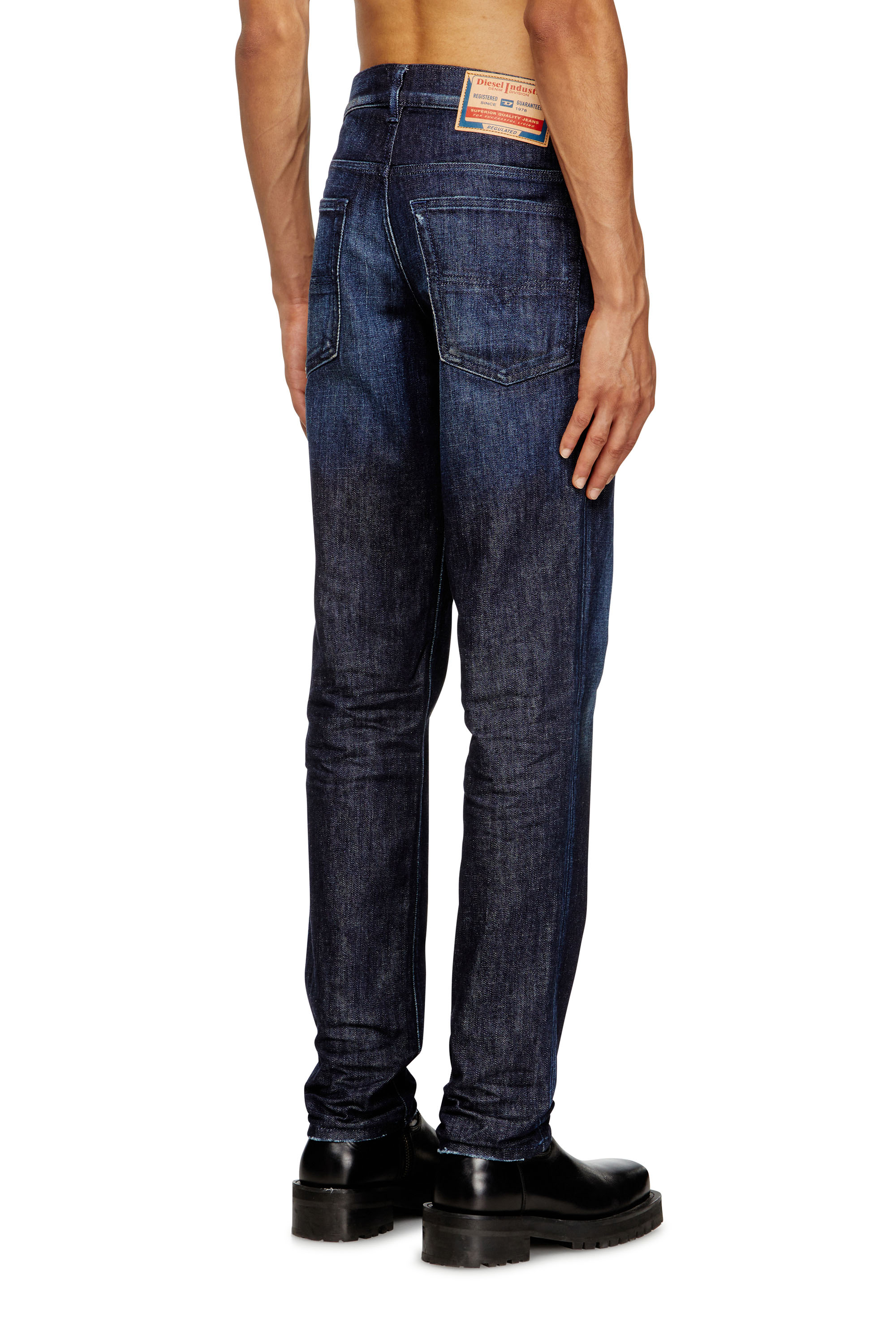 Diesel - Man's Regular Jeans 2023 D-Finitive 09M19, Dark Blue - 4
