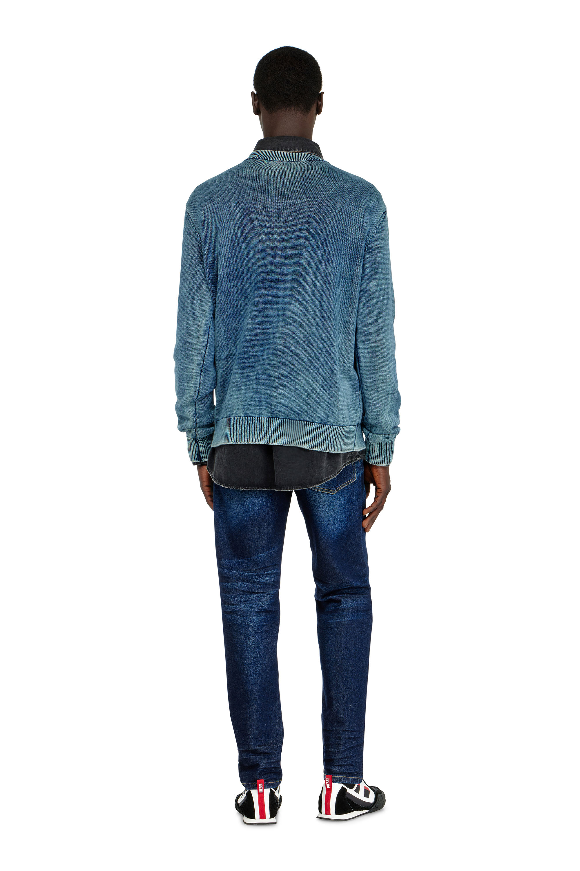 Diesel - Man's Regular Jeans 2023 D-Finitive 0KBBV, Dark Blue - 4