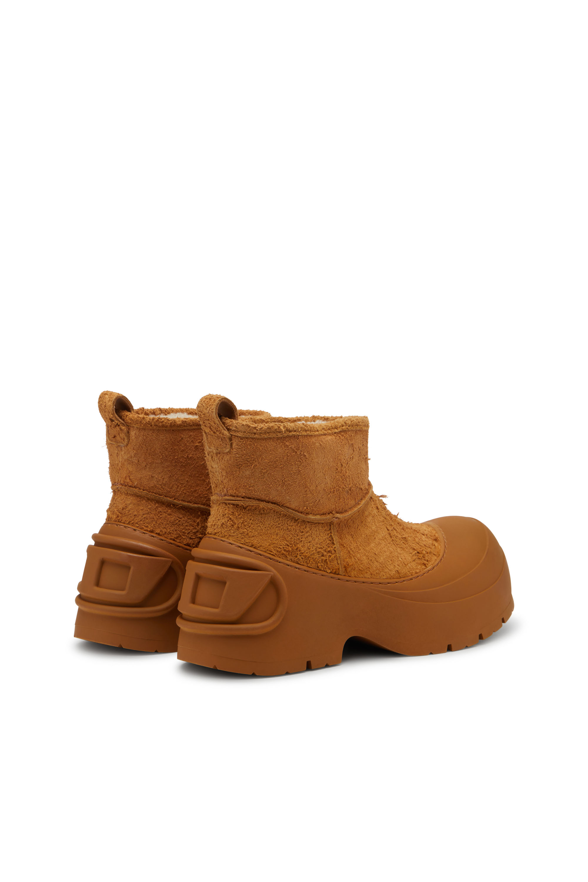 D-DONALD MONTONE, Brown Diesel - D-DONALD MONTONE, Man's D-Donald-Chunky ankle boot with lug sole in Brown - 3
