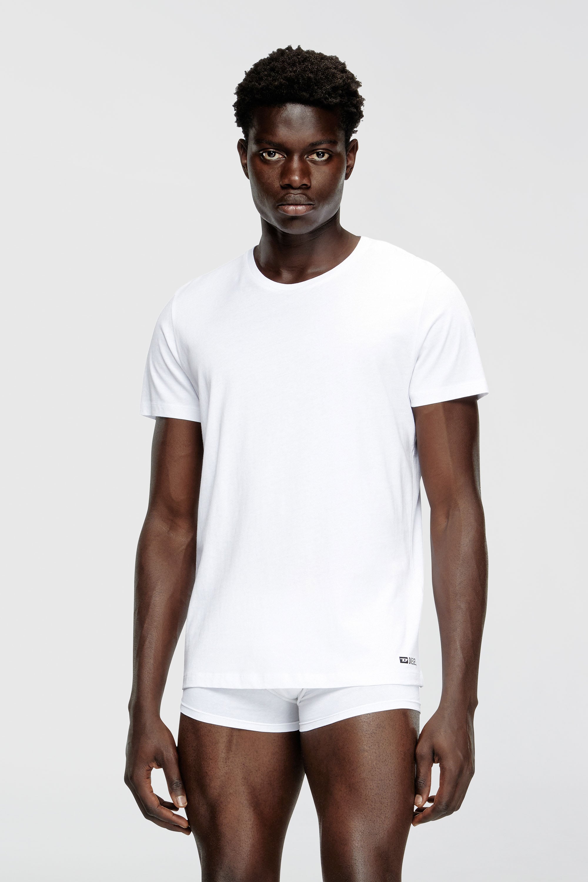 Diesel - RANDAL-D-BOX-3PACK, Man's Three-pack of T-shirts in White - 2