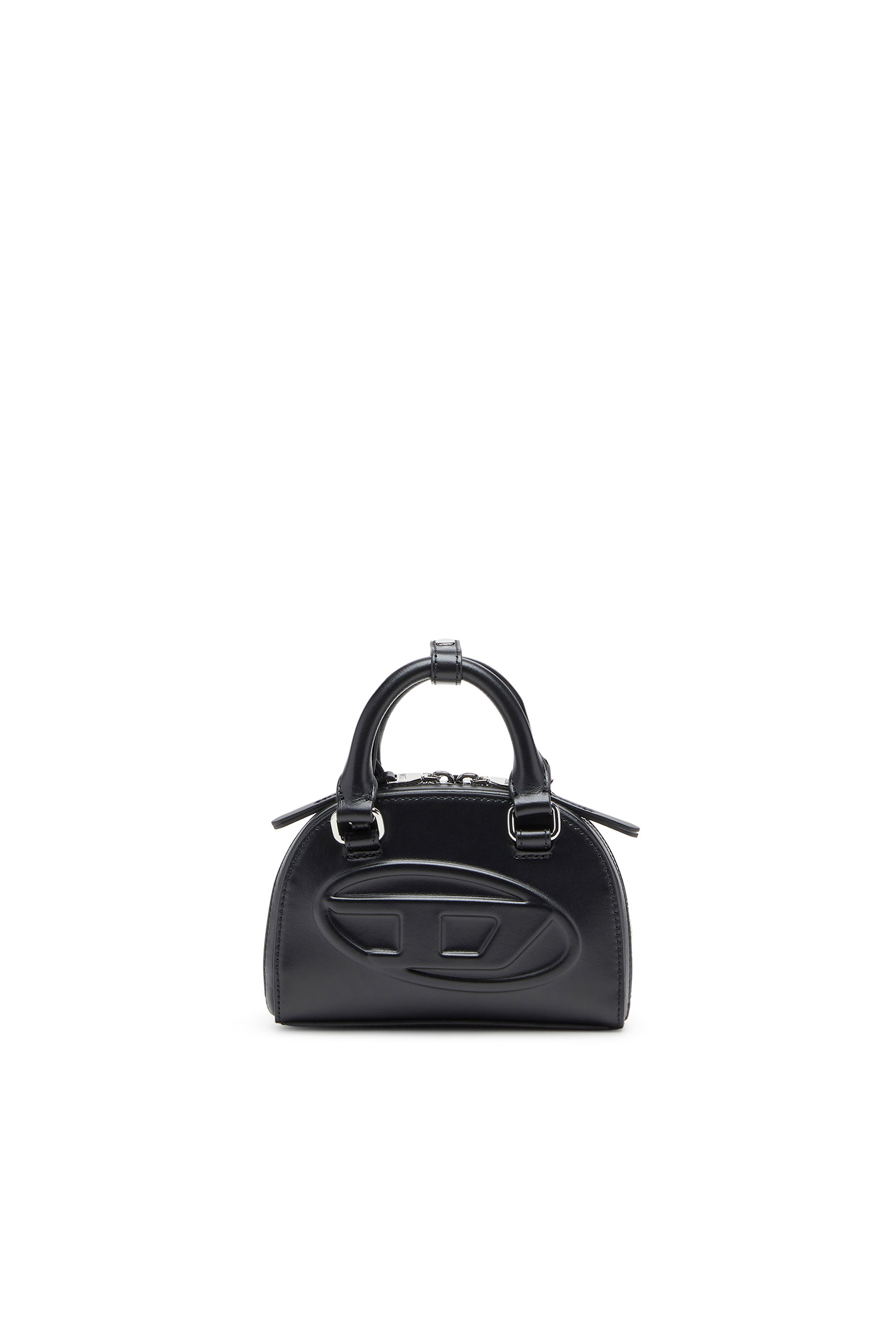 Diesel - 1DR DOME CROSSBODY XS, Woman's 1DR Dome-Mini crossbody bag in nappa leather in Black - 1