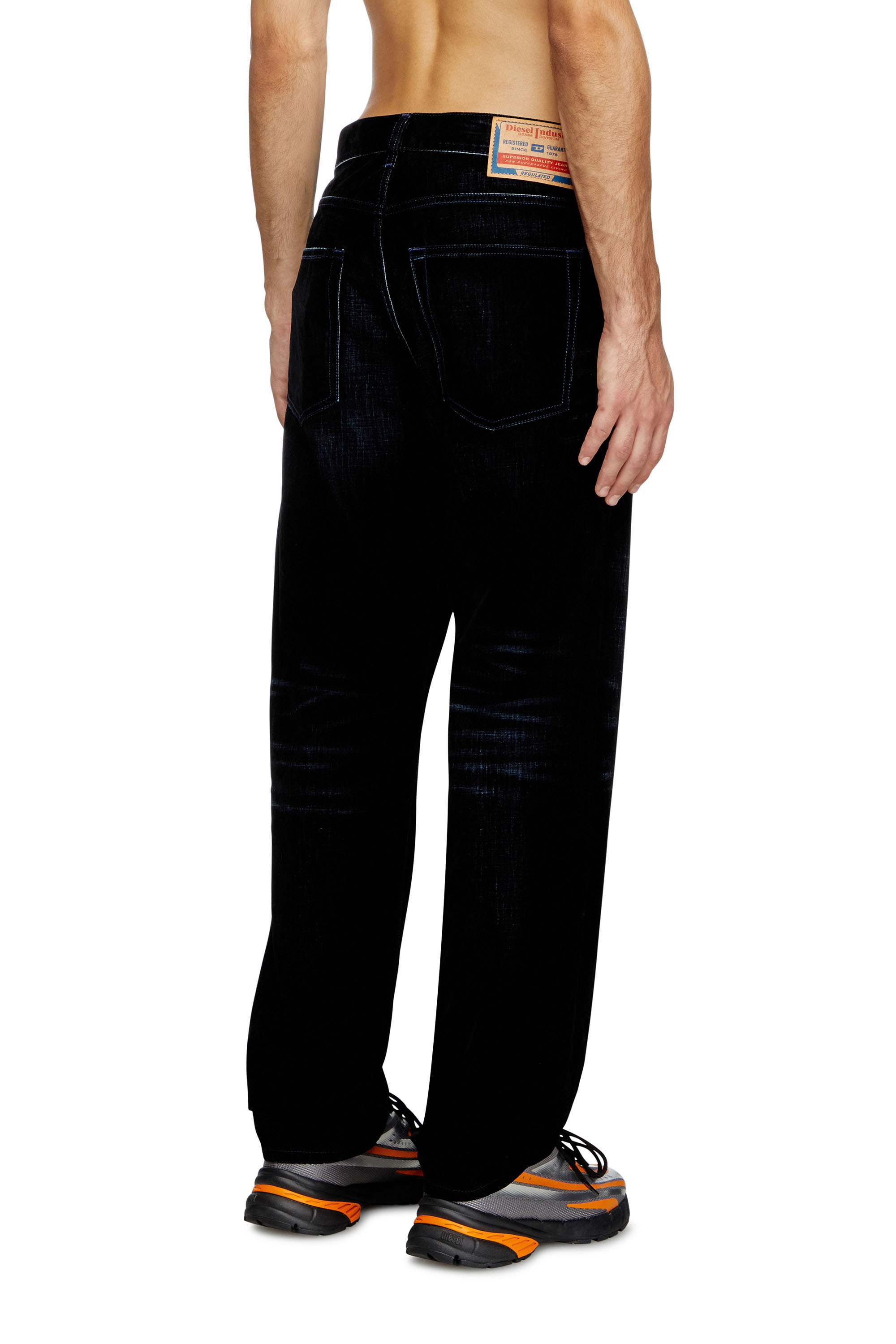 Diesel - Man's Regular Jeans 2010 D-Macs 068QY, Dark Blue - 3